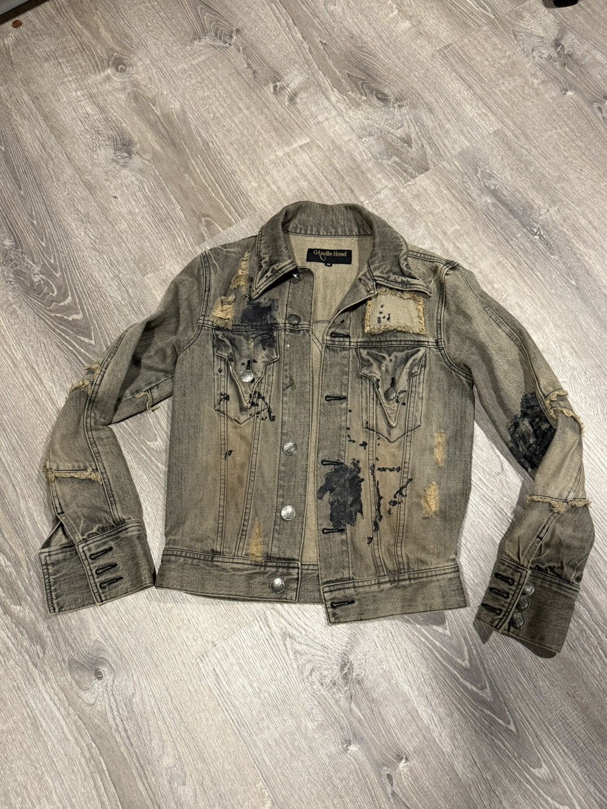 Other Gazelle Head Denim Jacket Size US S / EU 44-46 / 1 - 1 Thumbnail