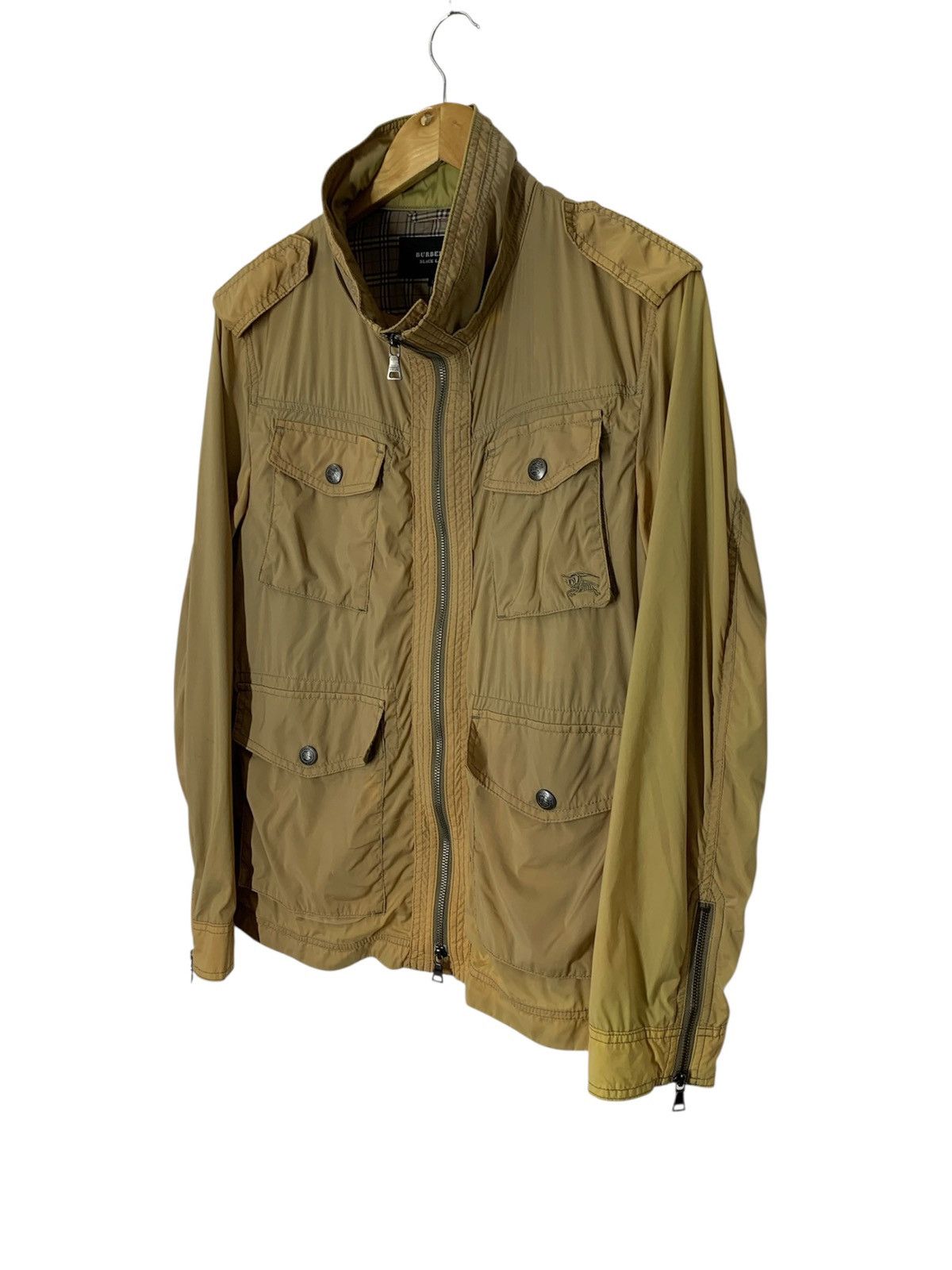 Burberry Burbbery Black Label Japan Sun Faded Light Jacket Size US M / EU 48-50 / 2 - 2 Thumbnail