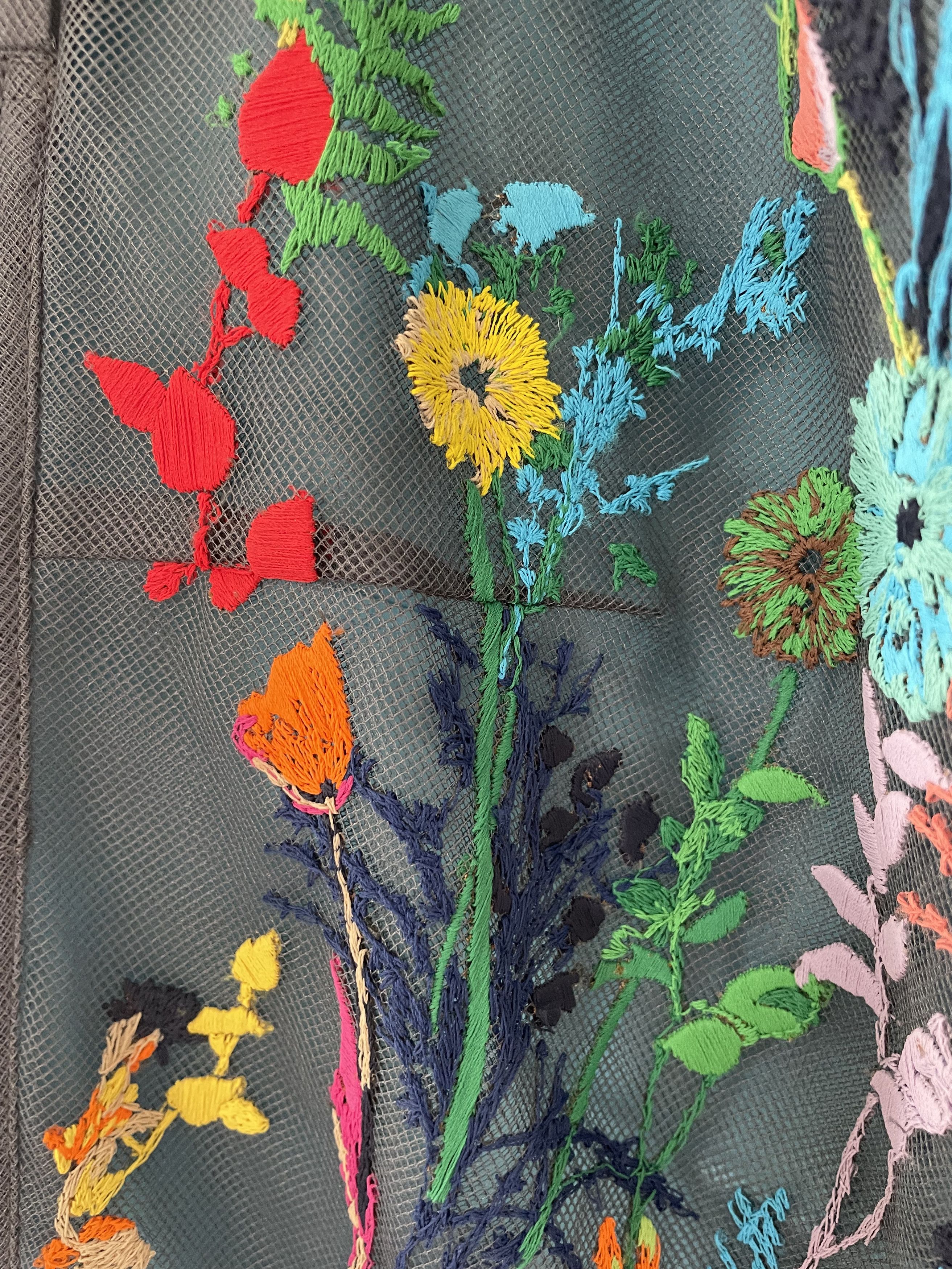 Louis Vuitton LOUIS VUITTON ULTRA RARE JAPAN EXCLUSIVE EMBROIDERED PANTS Size US 28 / EU 44 - 8 Thumbnail