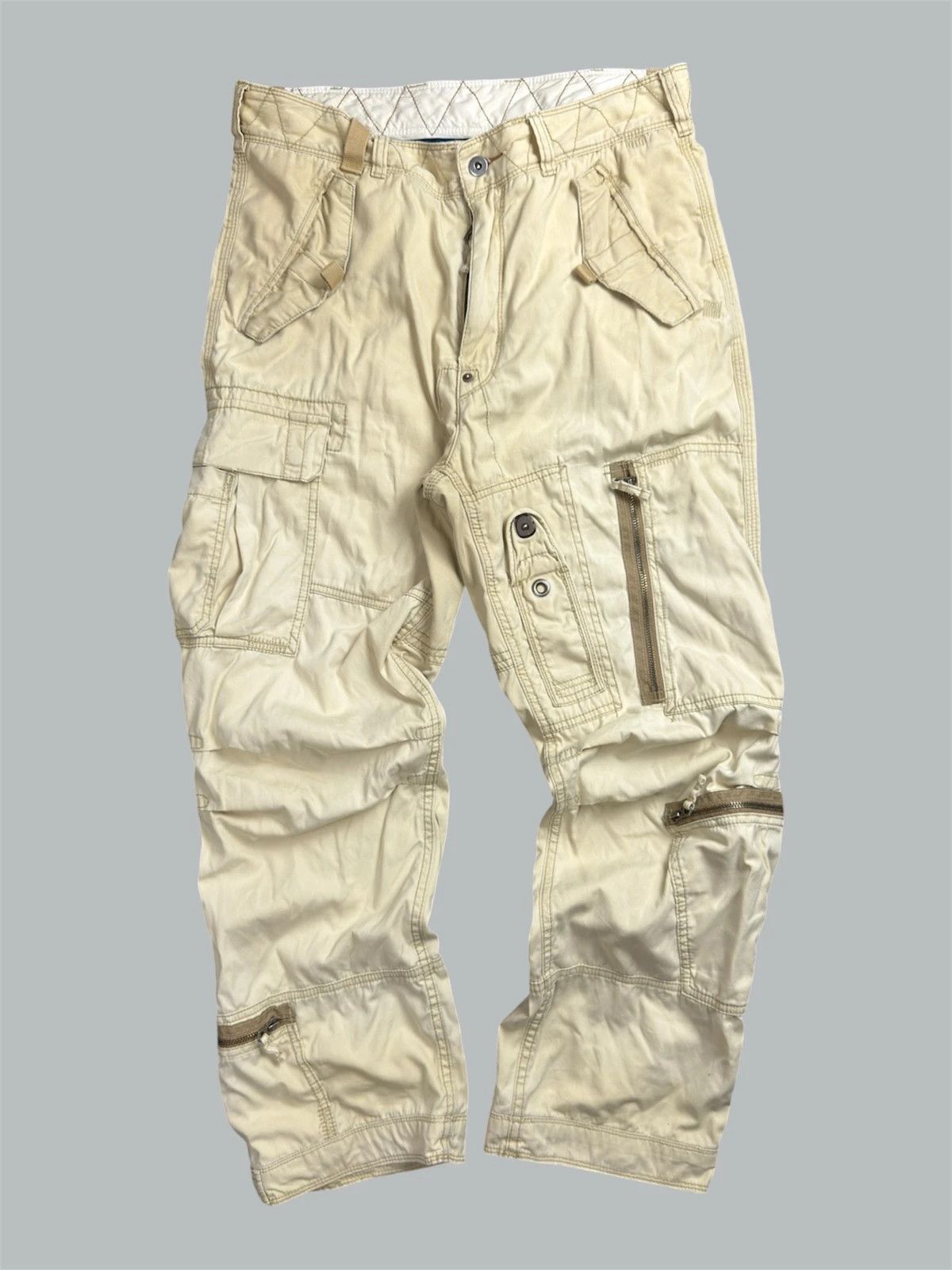 Polo Ralph Lauren Polo Ralph Lauren 90’s archive multi pockets cargo pants Size US 33 - 1 Thumbnail