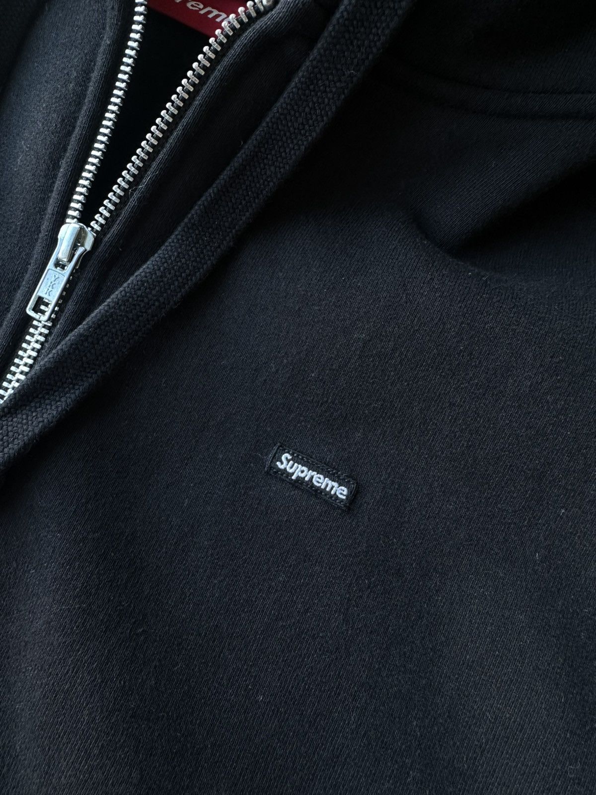 Supreme Supreme small box logo zip up Size US L / EU 52-54 / 3 - 3 Thumbnail