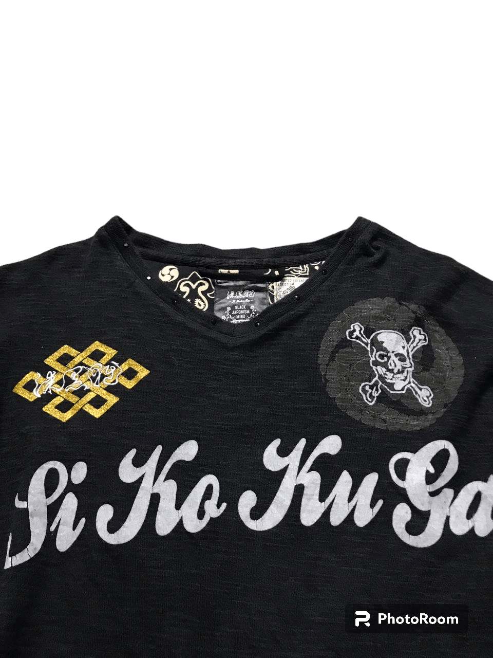 Japanese Brand Rare Black Japonism Mind Long Sleeve T-Shirt Size US XL / EU 56 / 4 - 5 Thumbnail