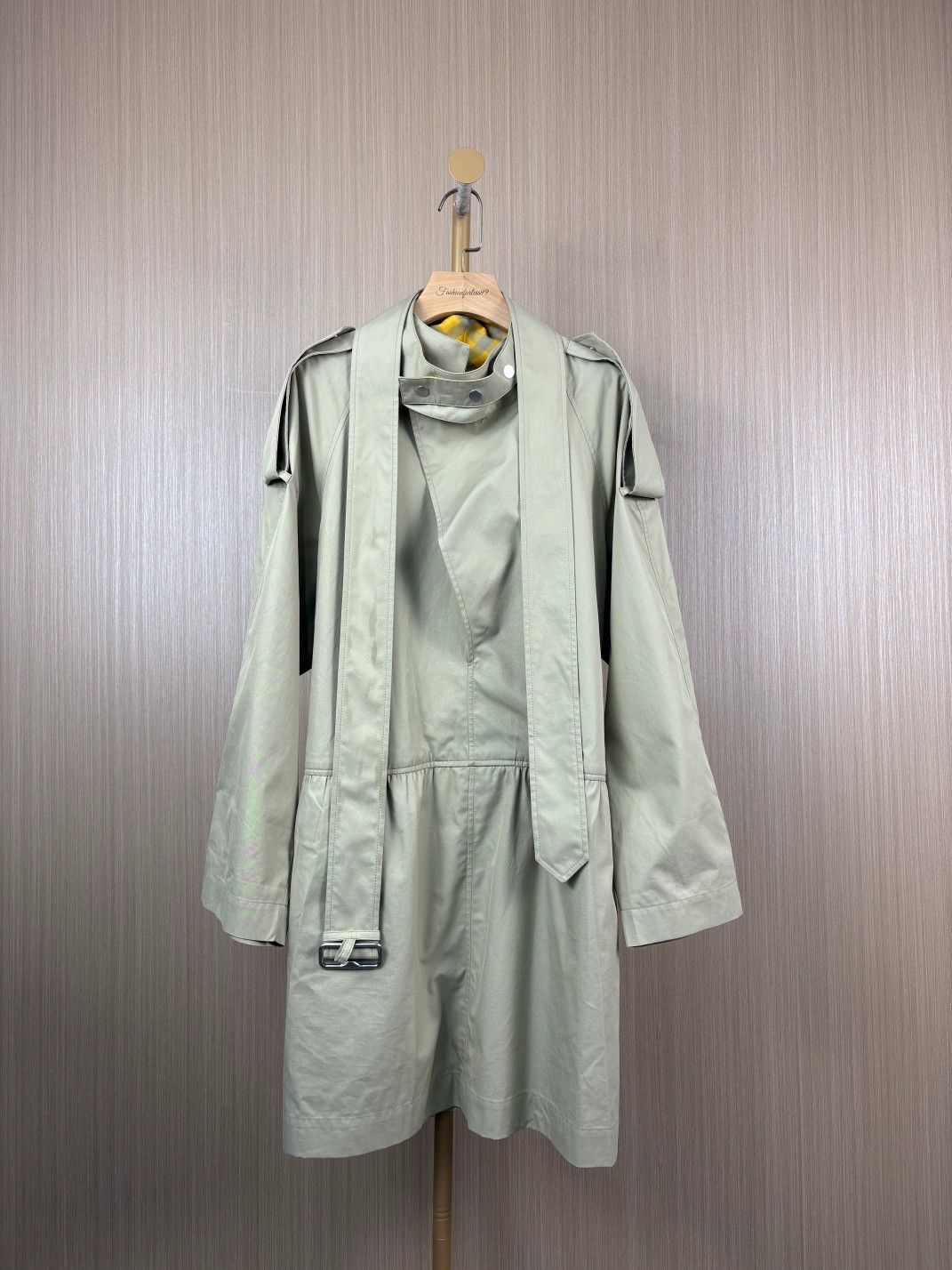 Burberry Burberry Women's Cotton Trench Coat Size US XXS / EU 40 - 1 Thumbnail