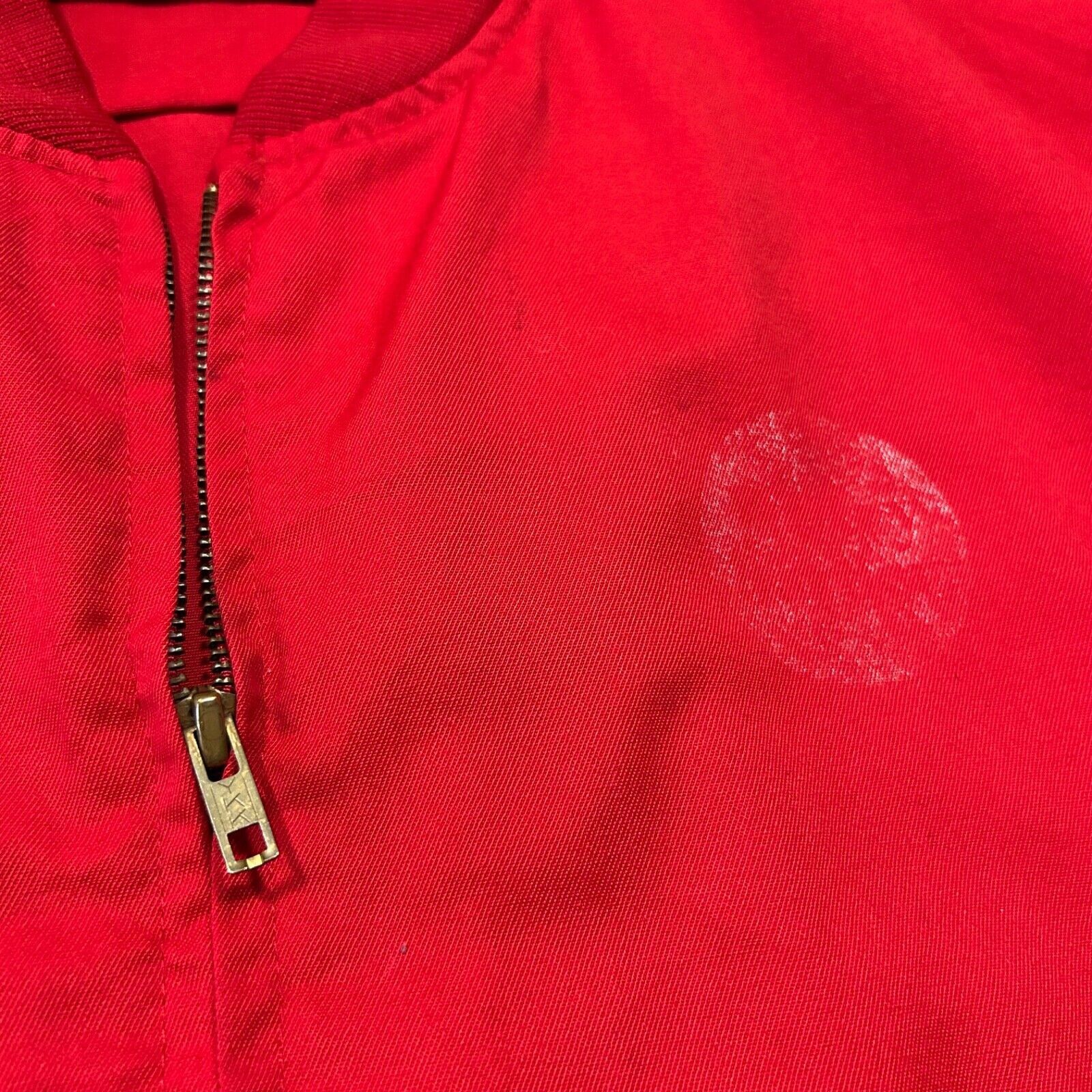 Cintas × Vintage Vintage Thrashed Work Jacket Full Zip Bomber 80s Boxy Fit Size US S / EU 44-46 / 1 - 3 Thumbnail