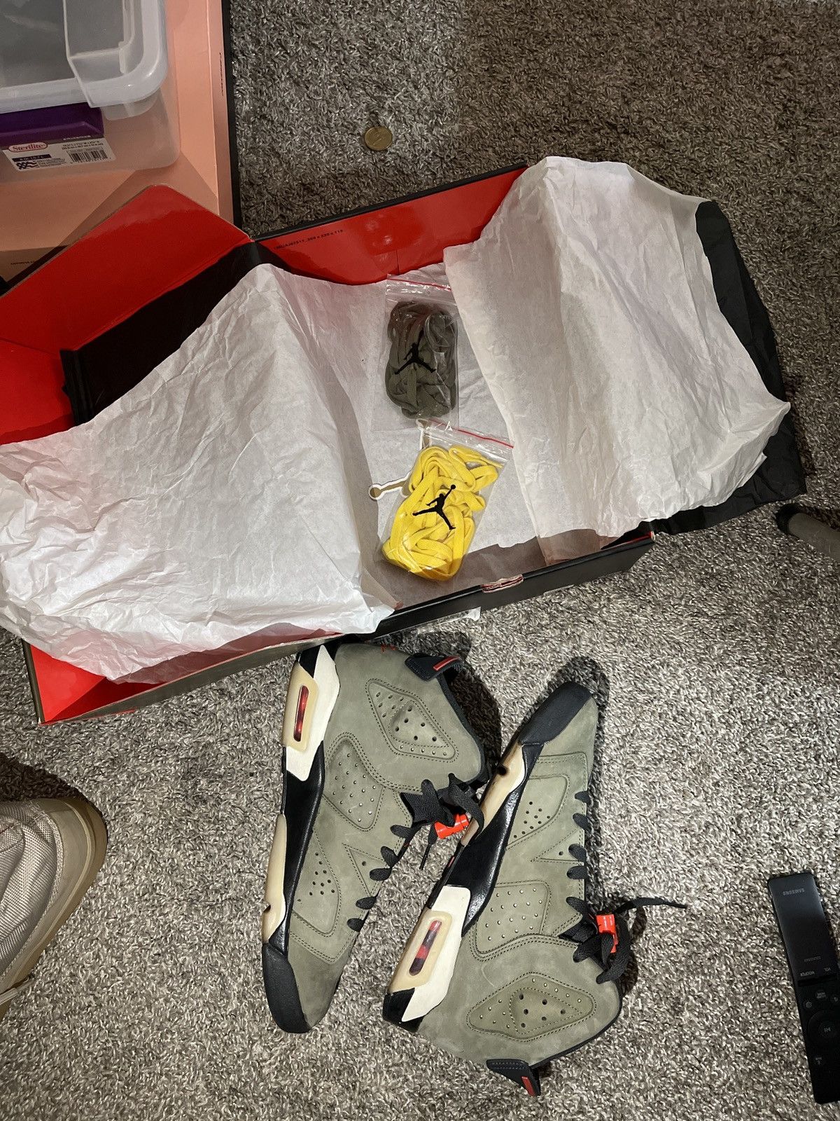 Jordan Brand Travis Scott Cactus Jack Jordan 6s Size US 7 / EU 40 - 7 Thumbnail