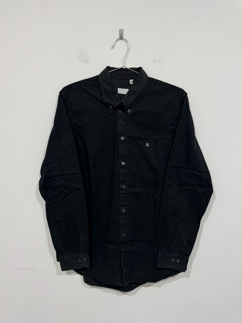 Helmut Lang Vintage 1998 Helmut Lang Initials Shirt Size US M / EU 48-50 / 2 - 1 Thumbnail