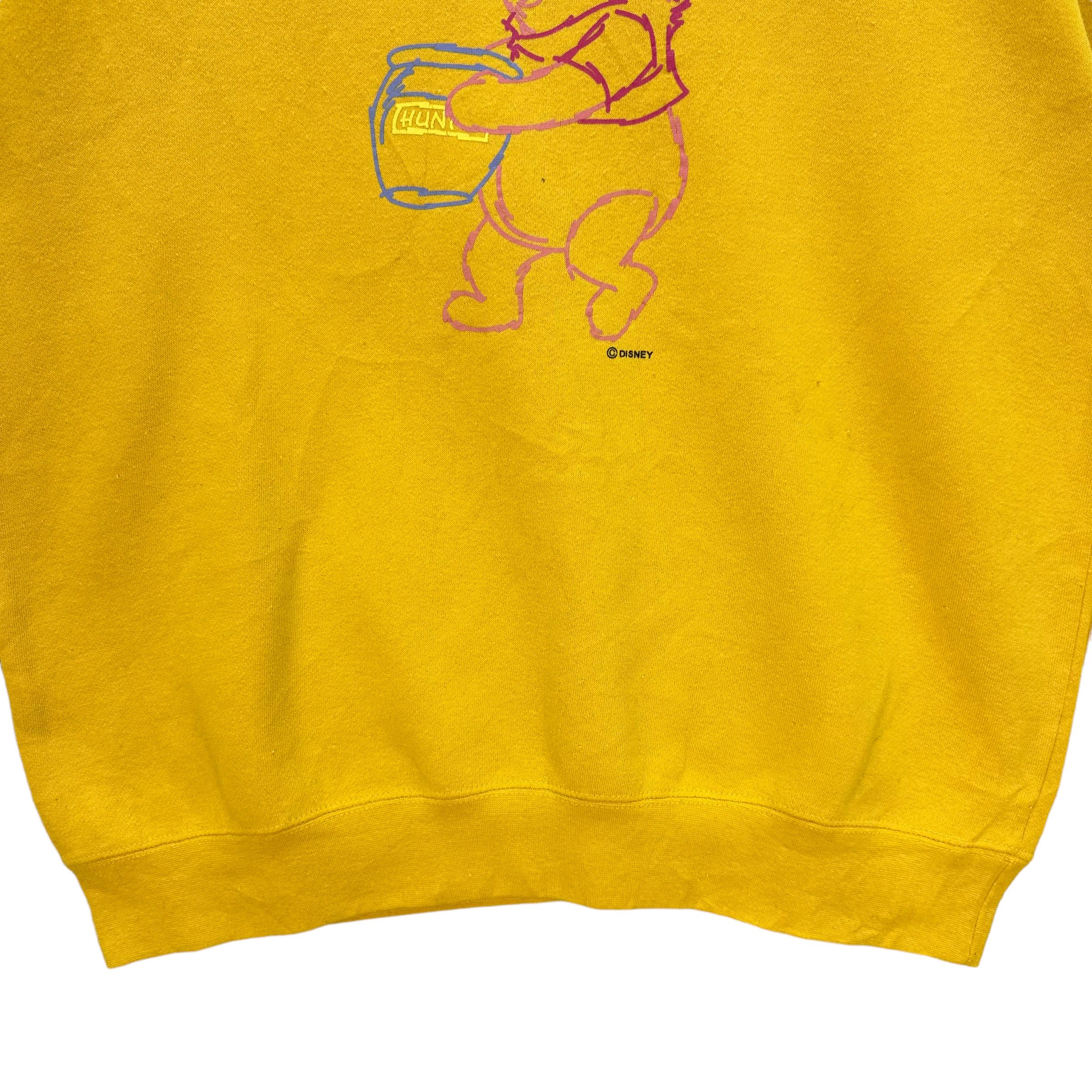 Disney WINNIE THE POOH YELLOW SWEATSHIRTS #8473-010 Size US M / EU 48-50 / 2 - 3 Thumbnail