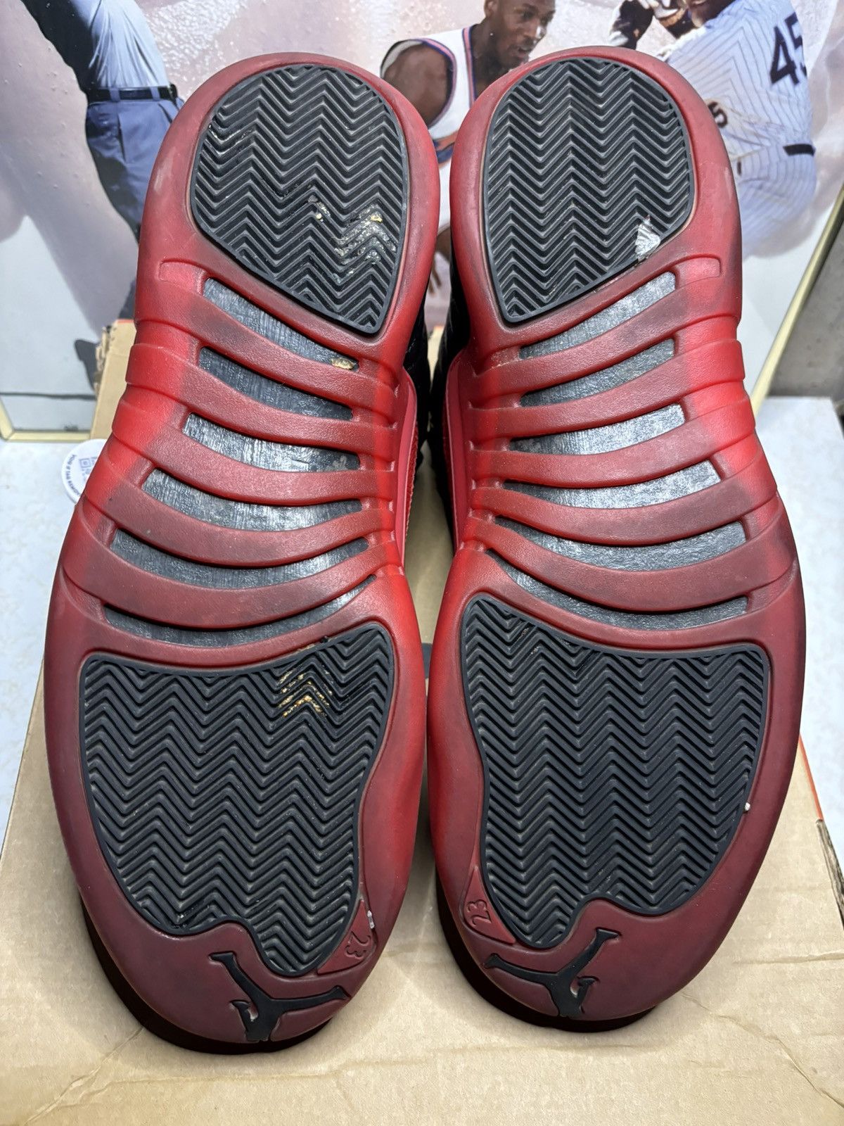 Jordan Brand Jordan Retro 12 ‘flu game’ Size US 13 / EU 46 - 5 Thumbnail