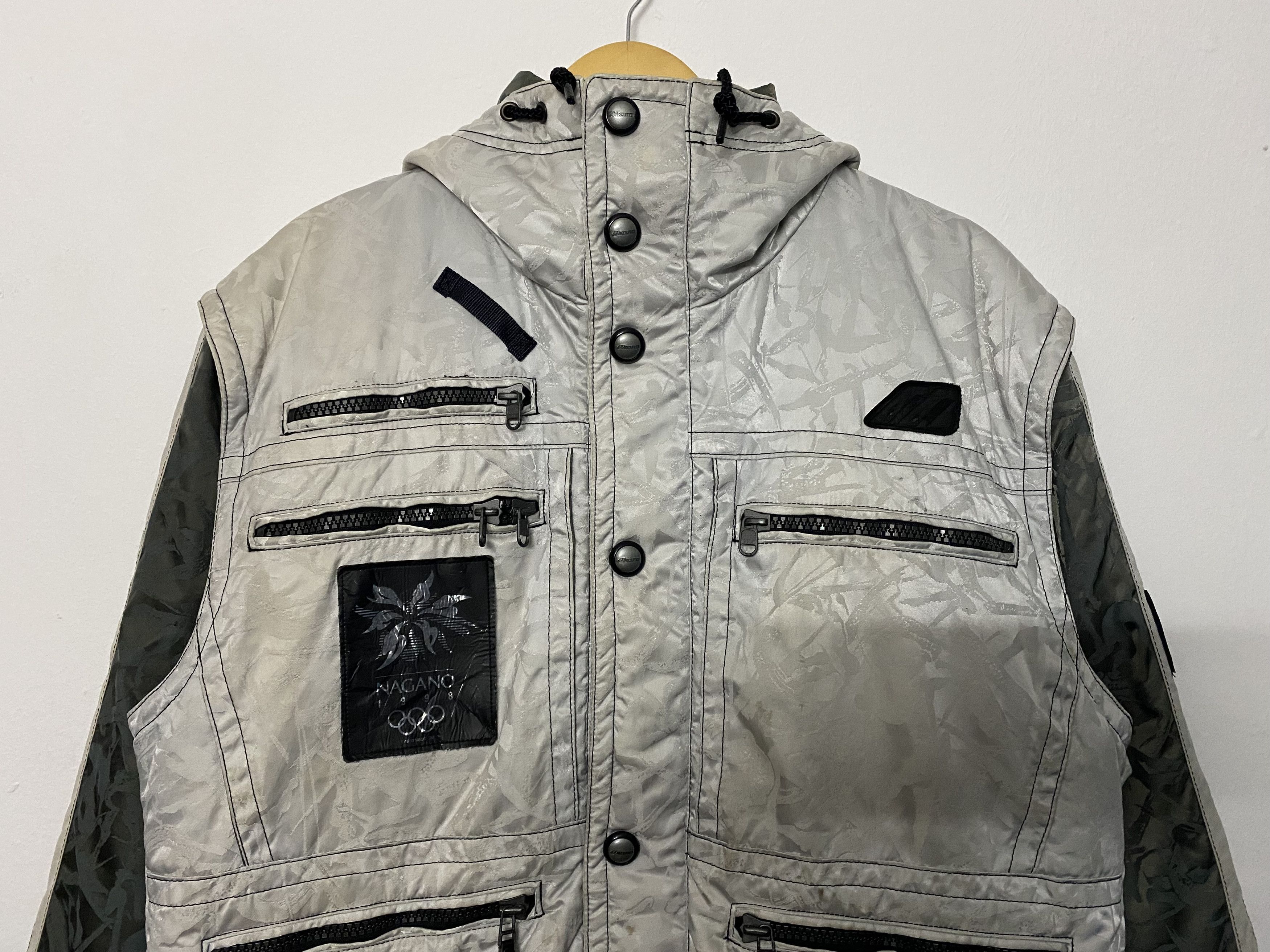 Vintage Vintage 1998 Nagano Winter Olympics x Mizuno Puffer Jacket Size US M / EU 48-50 / 2 - 4 Thumbnail