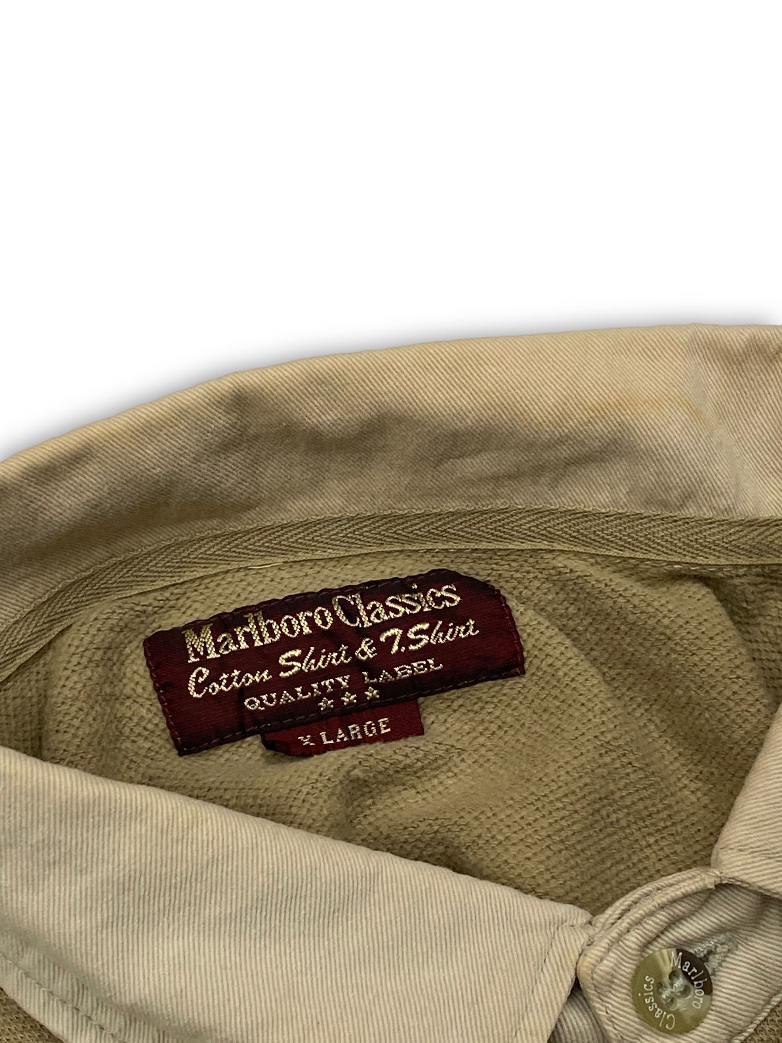 Marlboro 90s Vintage MARLBORO CLASSICS Distressed Longsleeve M529 Size US XL / EU 56 / 4 - 6 Thumbnail