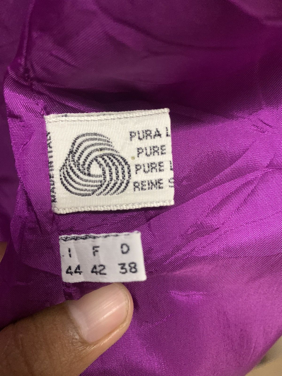 Versace × Vintage GENNY BY VERSACE Jacket Long Wool Size L / US 10 / IT 46 - 13 Thumbnail