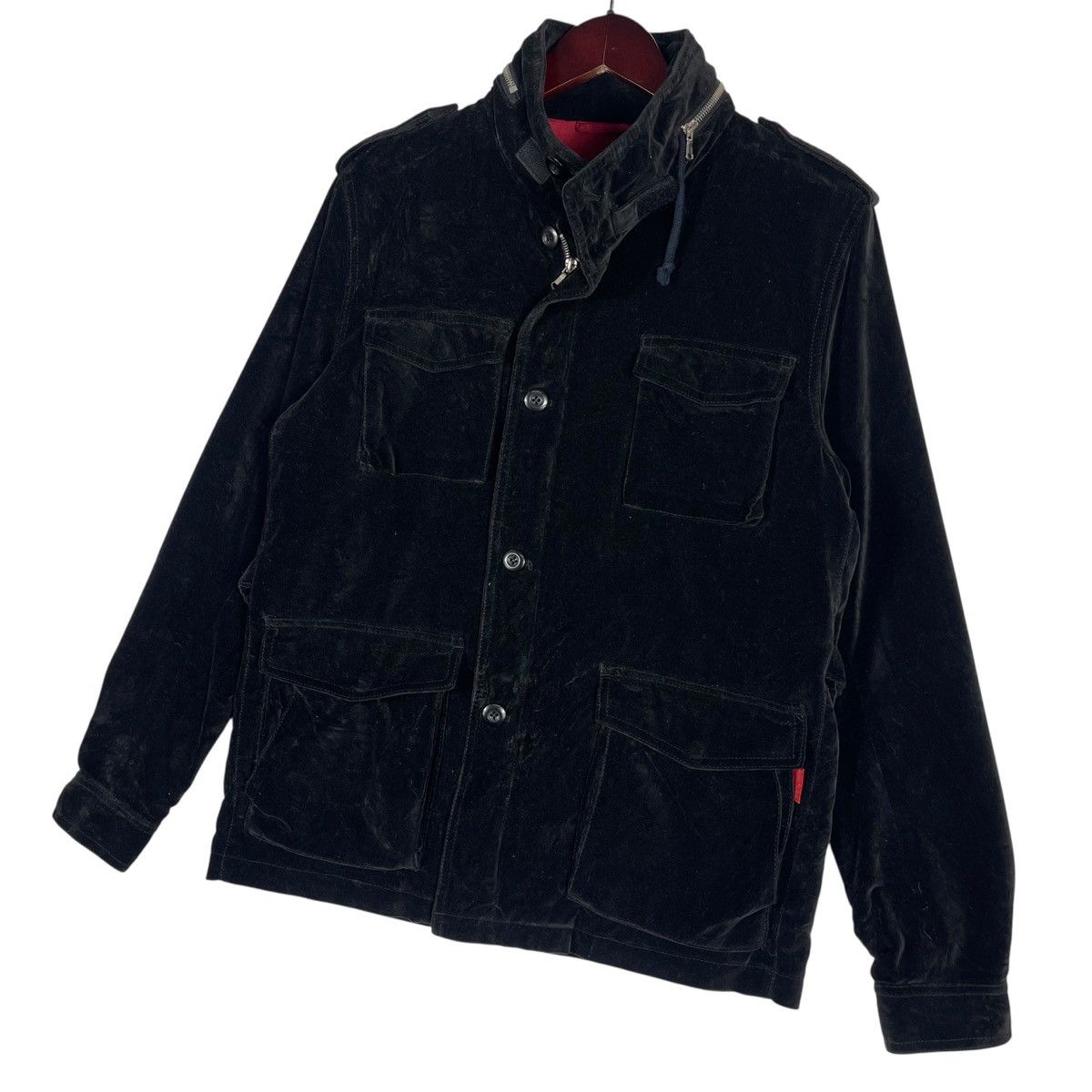 291295=Homme Archival 291295=HOMME Velvet Utility Jacket Size US M / EU 48-50 / 2 - 3 Thumbnail