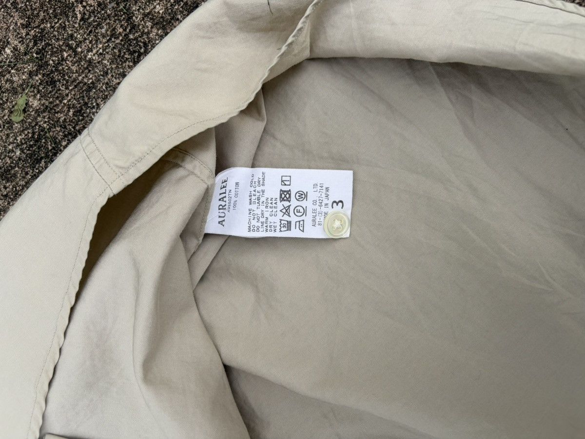 Auralee Washed Finx Twill Half-Sleeve Size US L / EU 52-54 / 3 - 3 Thumbnail