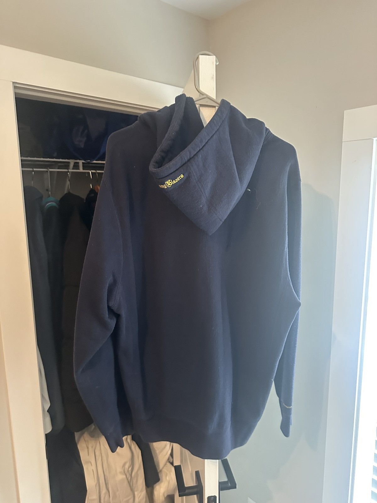 Rowing Blazers Rowing Blazers x Noah Navy Blue Hoodie (Size L) Size US L / EU 52-54 / 3 - 2 Thumbnail