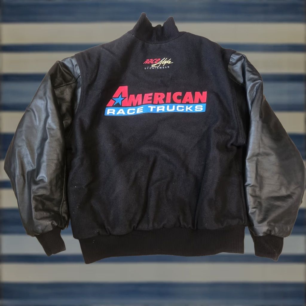 Vintage zx vintage pu outdoor bape style bomber jacket | Grailed