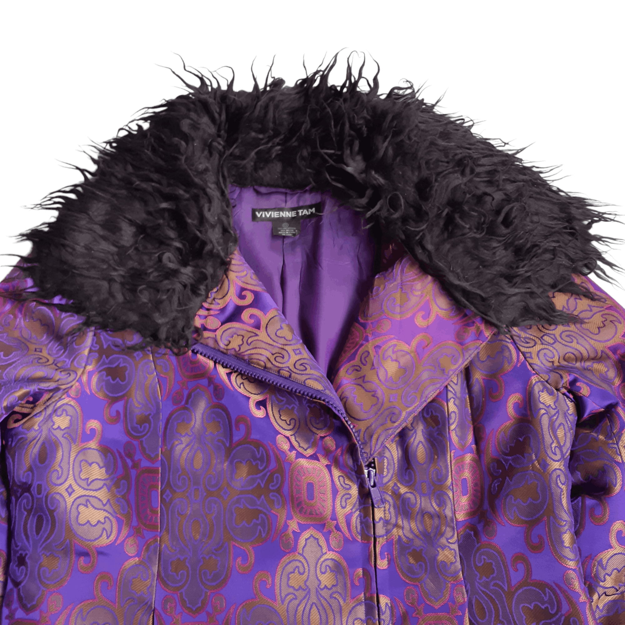 90's Vintage Vivienne Tam Iridescent Jacket size 0