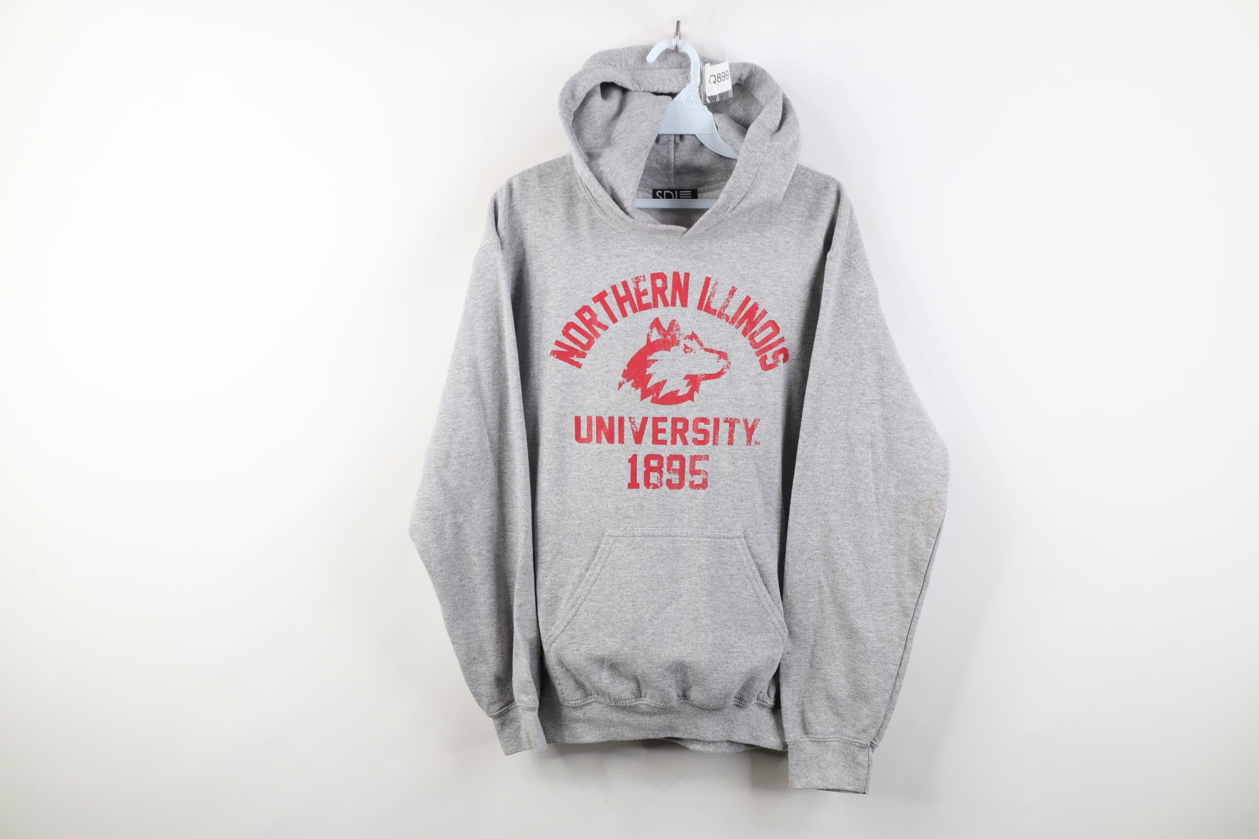Vintage Vintage 90s Y2K Northern University Hoodie Sweatshirt Size US S / EU 44-46 / 1 - 1 Thumbnail