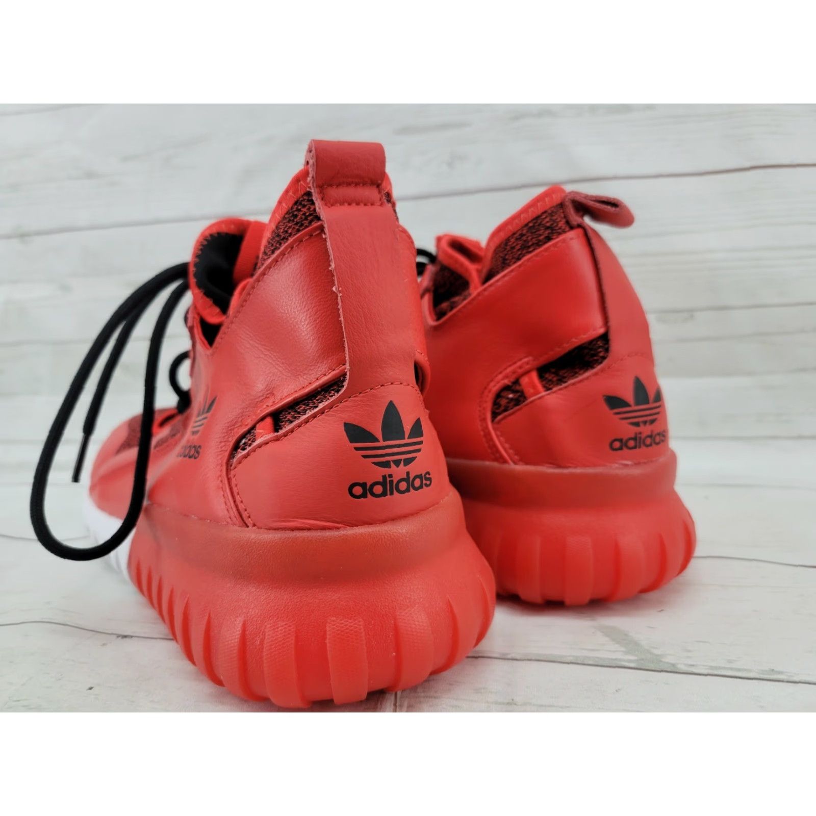 Adidas Adidas Tubular X Lace Up Red/Black Men’s Size 13 Sneaker High Top Leather + Textile Cushioned Urban Athletic Originals 90s Size US 13 / EU 46 - 7 Thumbnail