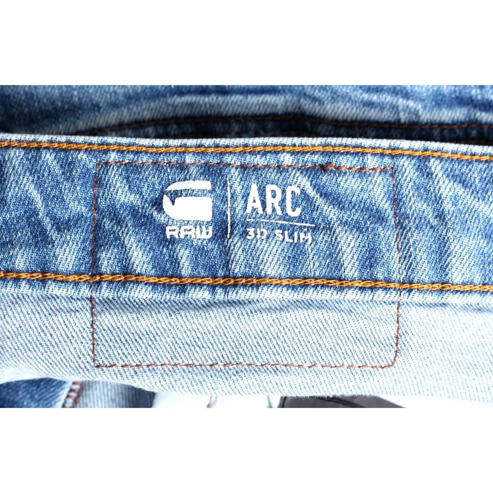 G-Star G-Star ARC 3D SLIM Stretch Jeans Men W29 L32 DZ7226 - Blue - 5-Pocket Denim Slim Rise Mid 3D Arc Jeans Size US 29 - 5 Thumbnail