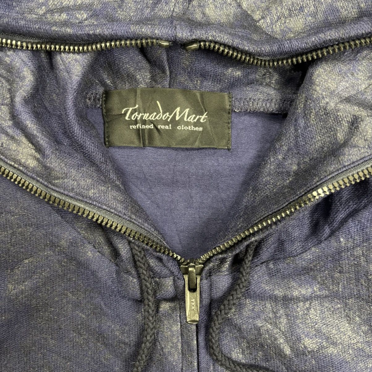 Tornado Mart 2000s Tornado Mart- GIMP Waxed Zip Hoodie Size US M / EU 48-50 / 2 - 8 Thumbnail