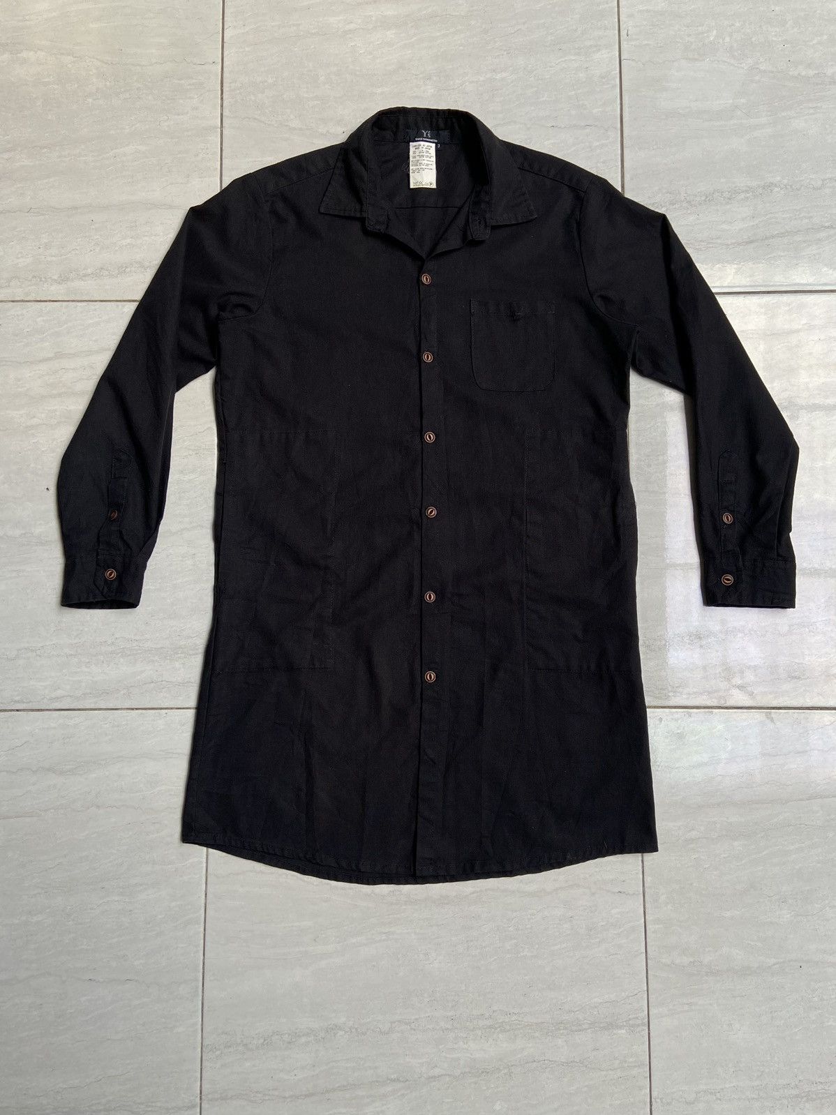 Y'S YOHJI YAMAMOTO wool shirt