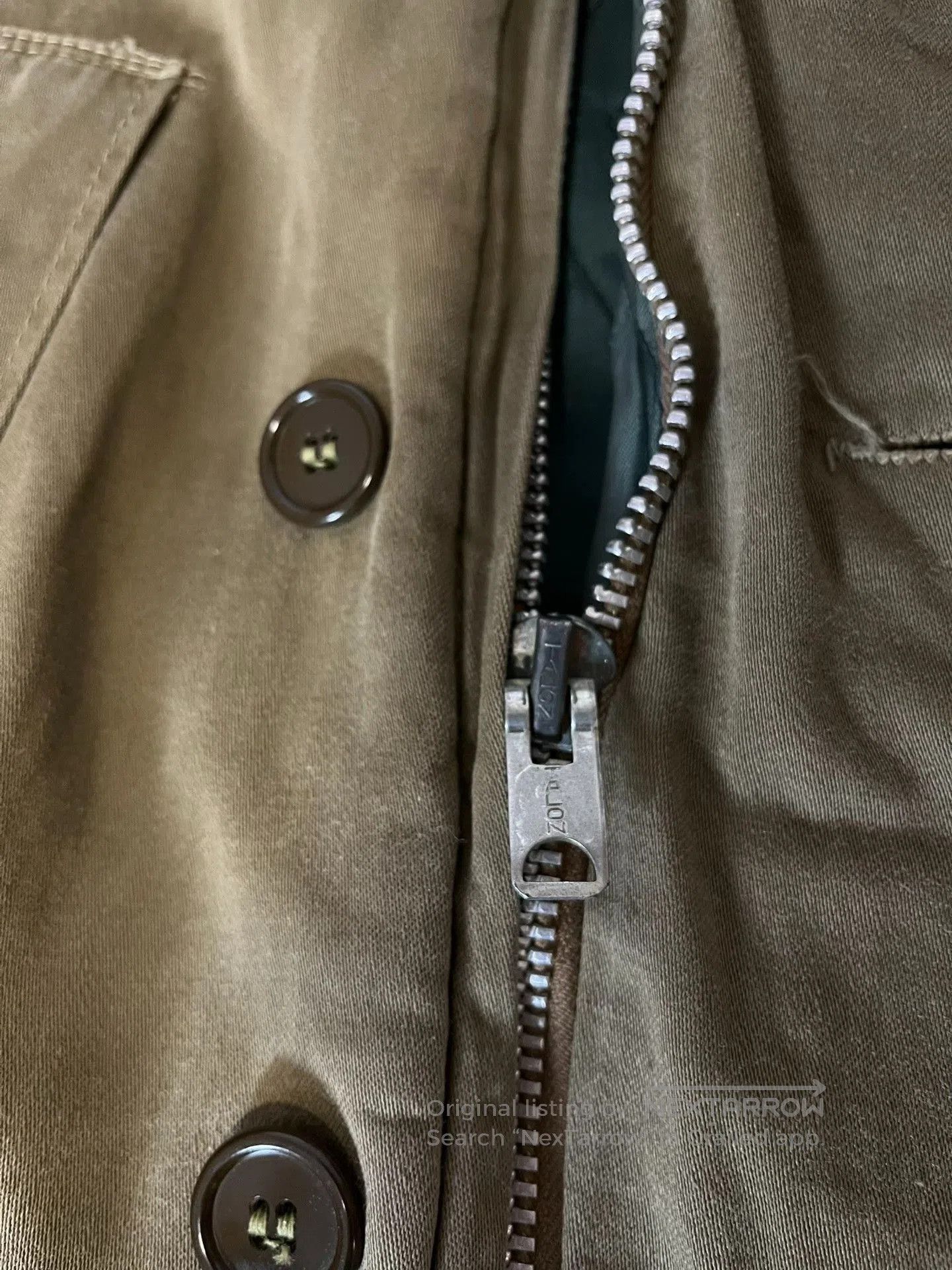 Other Vintage B9 with TALON Zipper. Size US M / EU 48-50 / 2 - 3 Thumbnail