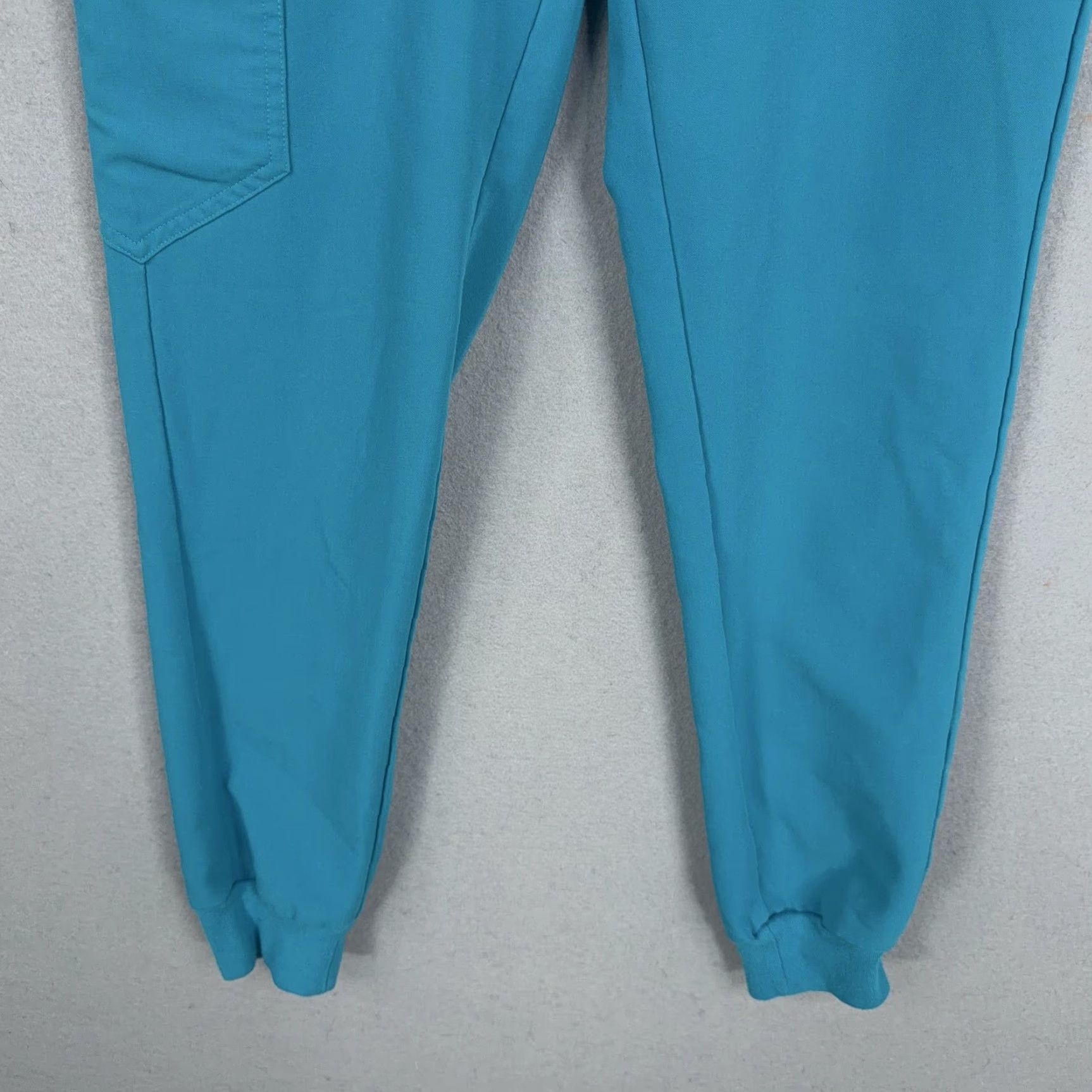 Vintage FIGS Womens XS Blue Technical Jogger Pants Scrub Cargo Workwear Medical Shirt? Size 26" / US 2 / IT 38 - 3 Thumbnail