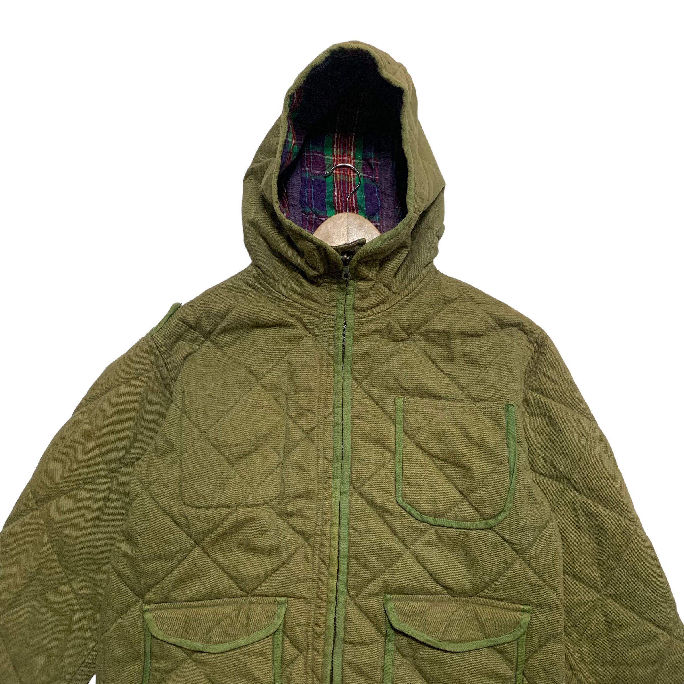 Maharishi Maharishi Quilted Hooded Reversible Jacket Size US M / EU 48-50 / 2 - 8 Thumbnail
