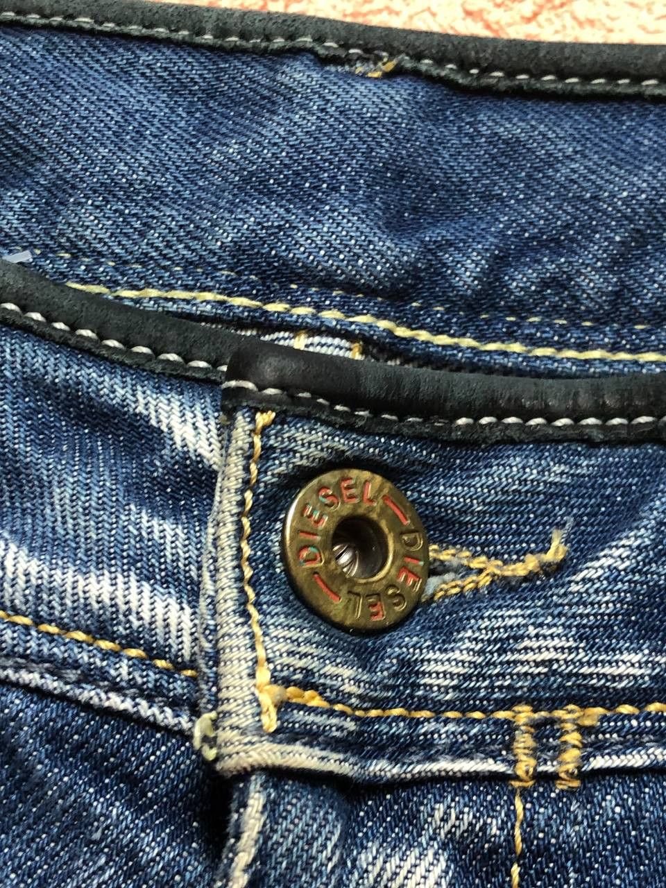 Diesel Vintage denim shorts Diesel BEBEL crazy Y2K streetwear Size 28" / US 6 / IT 42 - 7 Thumbnail
