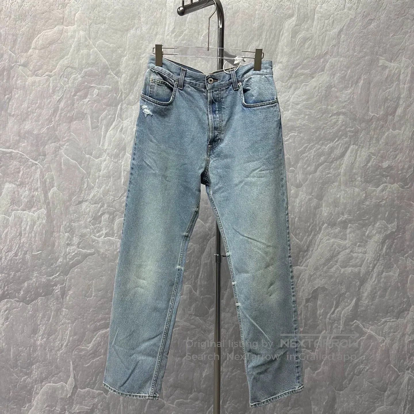 Loewe Loewe Distressed Denim Long Pants Size 48. Size US 32 / EU 48 - 1 Thumbnail