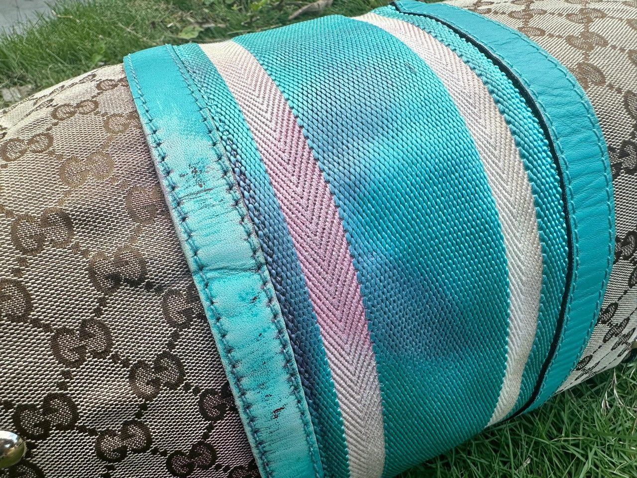 Gucci Authentic Gucci GG Monogram Boston Hand Bag Size ONE SIZE - 15 Thumbnail