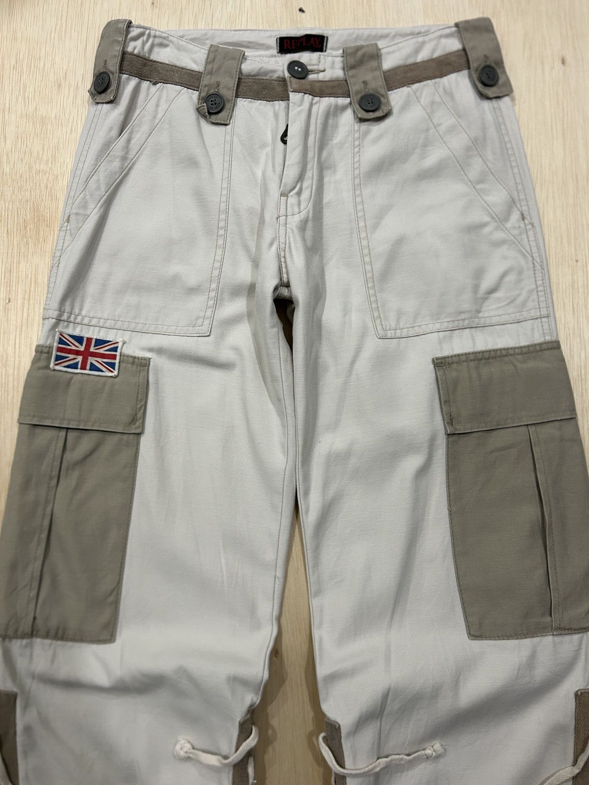 Replay y2k Replay Cargo Multipocket Rare Size US 29 - 2 Thumbnail