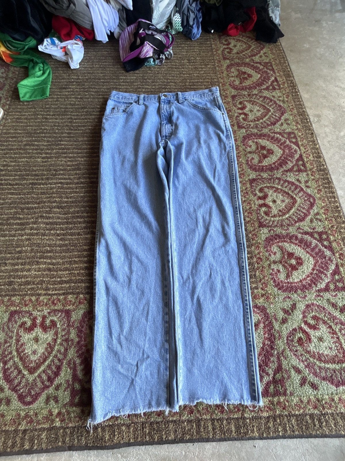 Vintage × Wrangler VERY SMOOTH 🔥🔥🔥 VINTAGE Wrangler jeans 34/30 lightly used Size US 34 / EU 50 - 5 Thumbnail