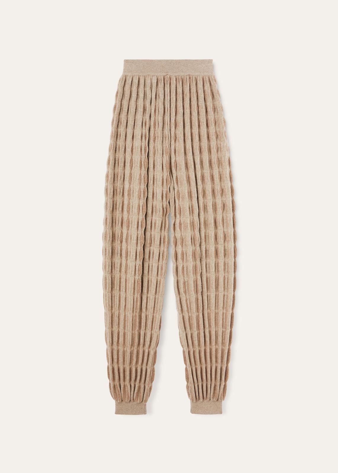 Loro Piana o1srvl11e0125 FAO0073 Ryoan-Ji Pant in Brown & Beige Size 26" / US 2 / IT 38 - 2 Thumbnail