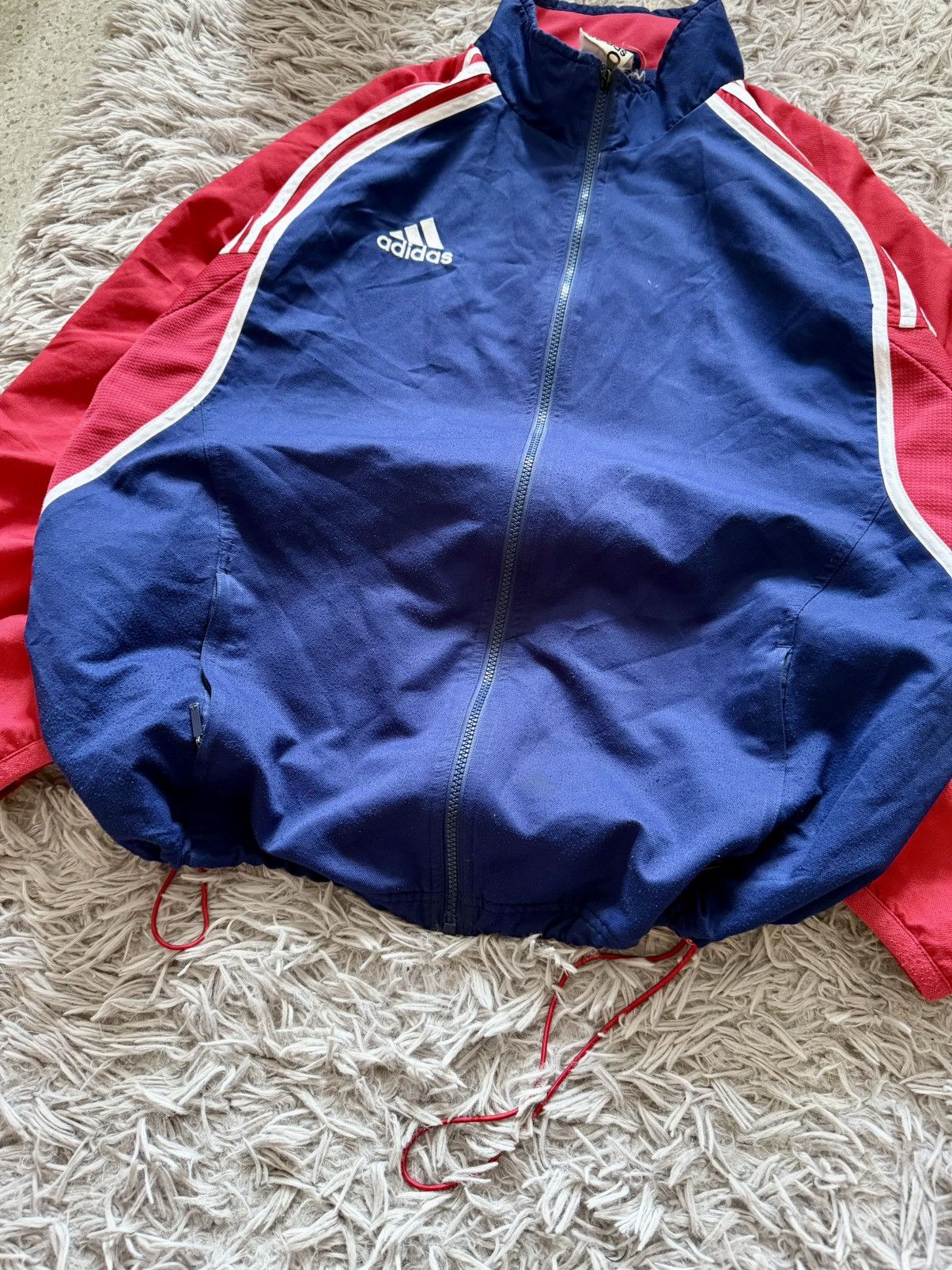 Adidas 00s Adidas Vintage Light Jacket Streetwear Vintage Oversize Size US L / EU 52-54 / 3 - 5 Thumbnail