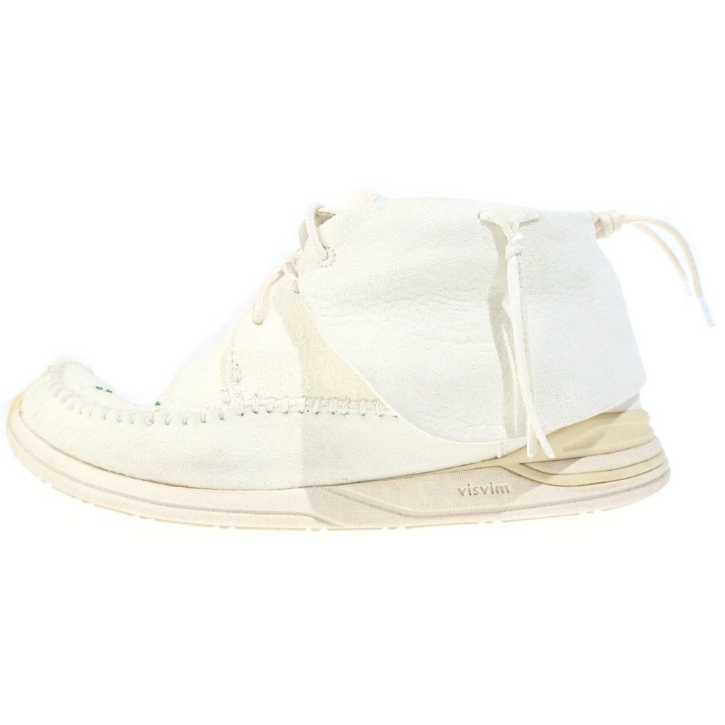 Visvim Visvim FBT Lhamo Folk shoes sneakers suede white sz 10 Size US 10 / EU 43 - 6 Thumbnail