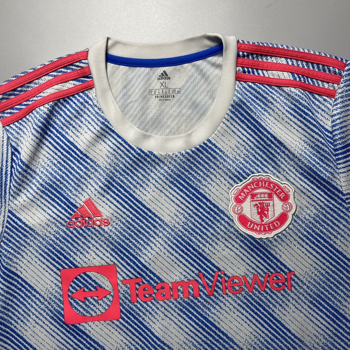Adidas MANCHESTER UNITED ADIDAS 2021/2022 AWAY JERSEY #7 RONALDO Size US XL / EU 56 / 4 - 4 Thumbnail