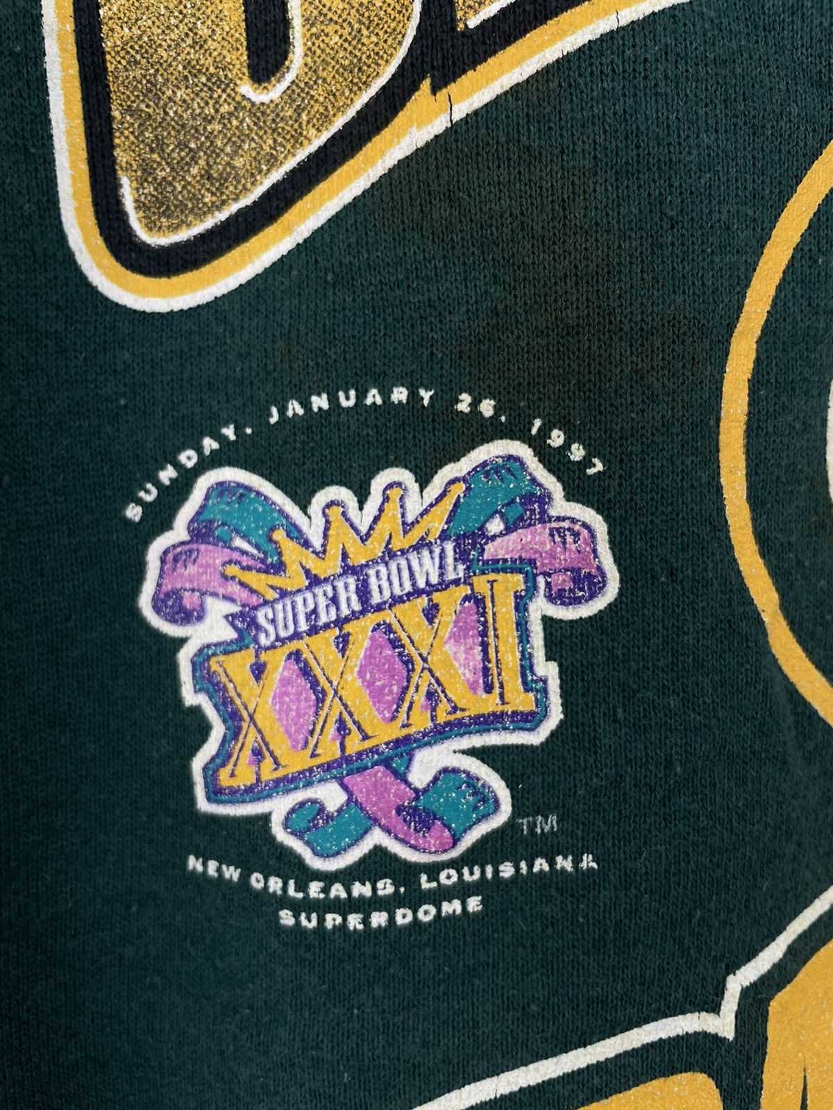 NFL Vintage 90s Green Bay Packers NFL sweatshirt Size US L / EU 52-54 / 3 - 5 Thumbnail