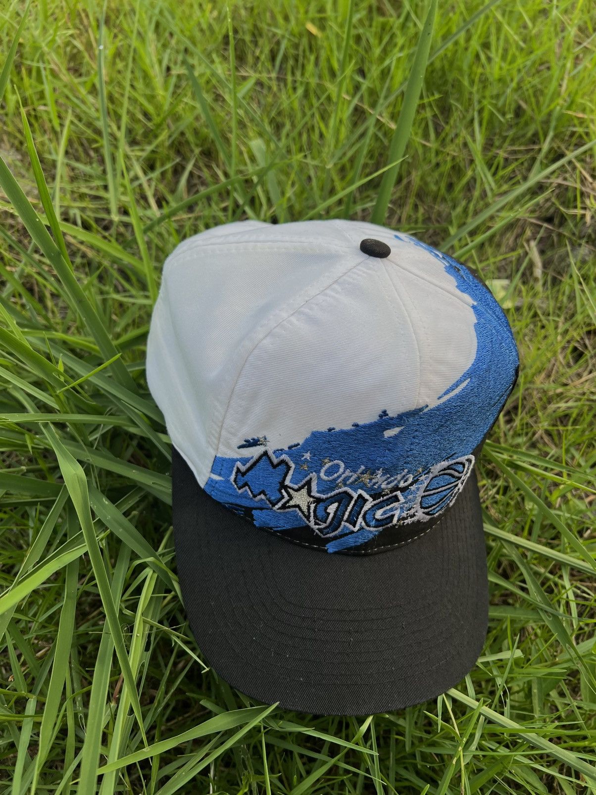 Logo 7 VINTAGE Orlando Magic Splash LOGO 7 Snapback Basketball Size ONE SIZE - 3 Thumbnail