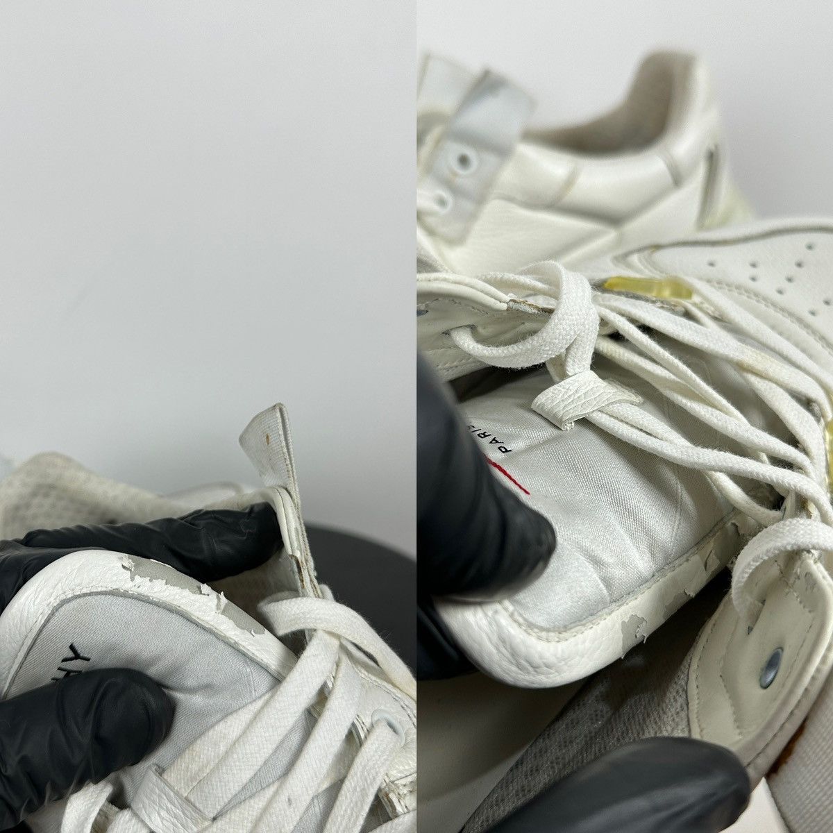 Givenchy Givenchy Wing Low Top White Sneakers Size US 8 / EU 41 - 25 Thumbnail