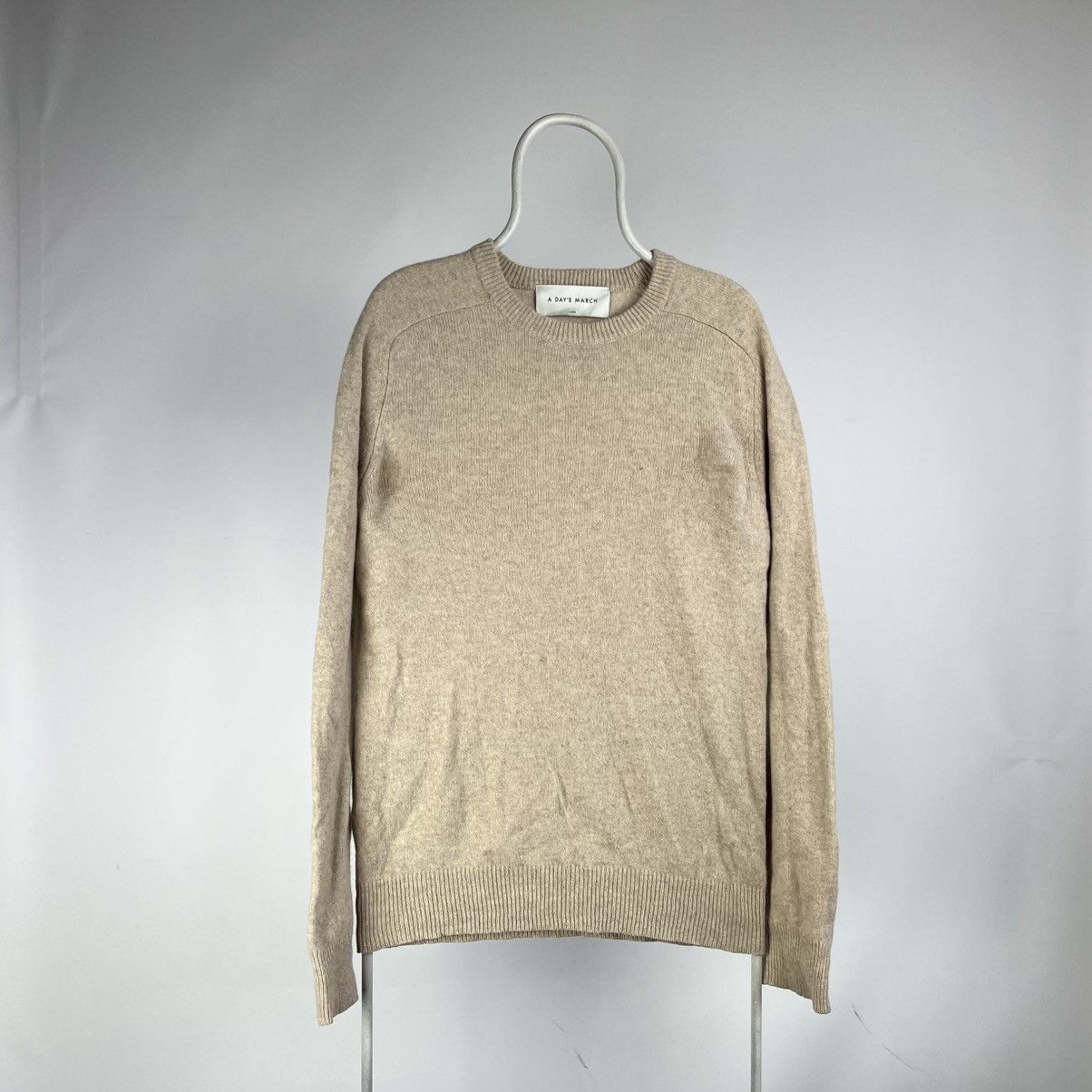 A Day's March A Day's March 100% Lambswool Crewneck Sweater Mens Large Size US L / EU 52-54 / 3 - 1 Thumbnail