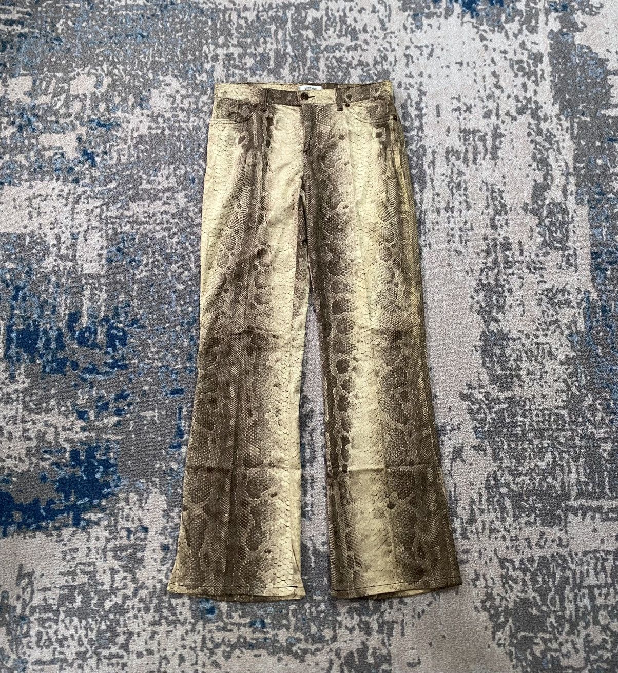 Moschino Moschino bot cut snake skin Size US 28 / EU 44 - 1 Thumbnail