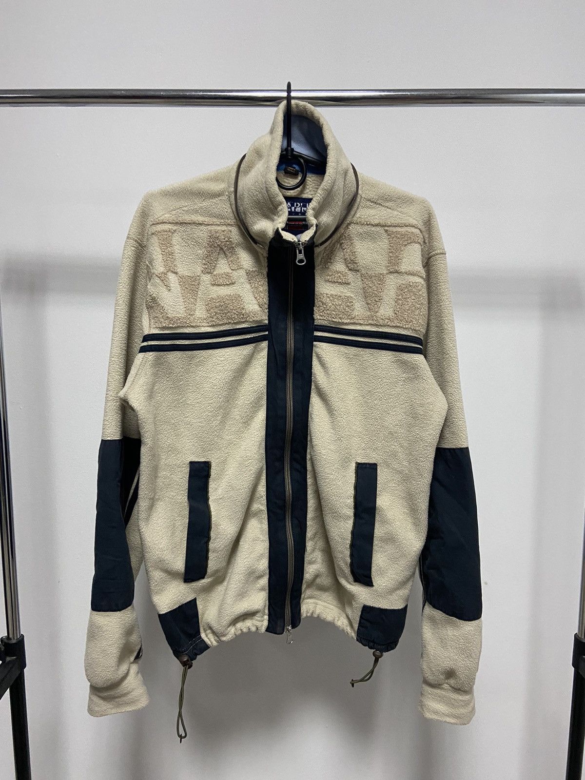 Napapijri vintage zip Big Logo jacket casuals fleece