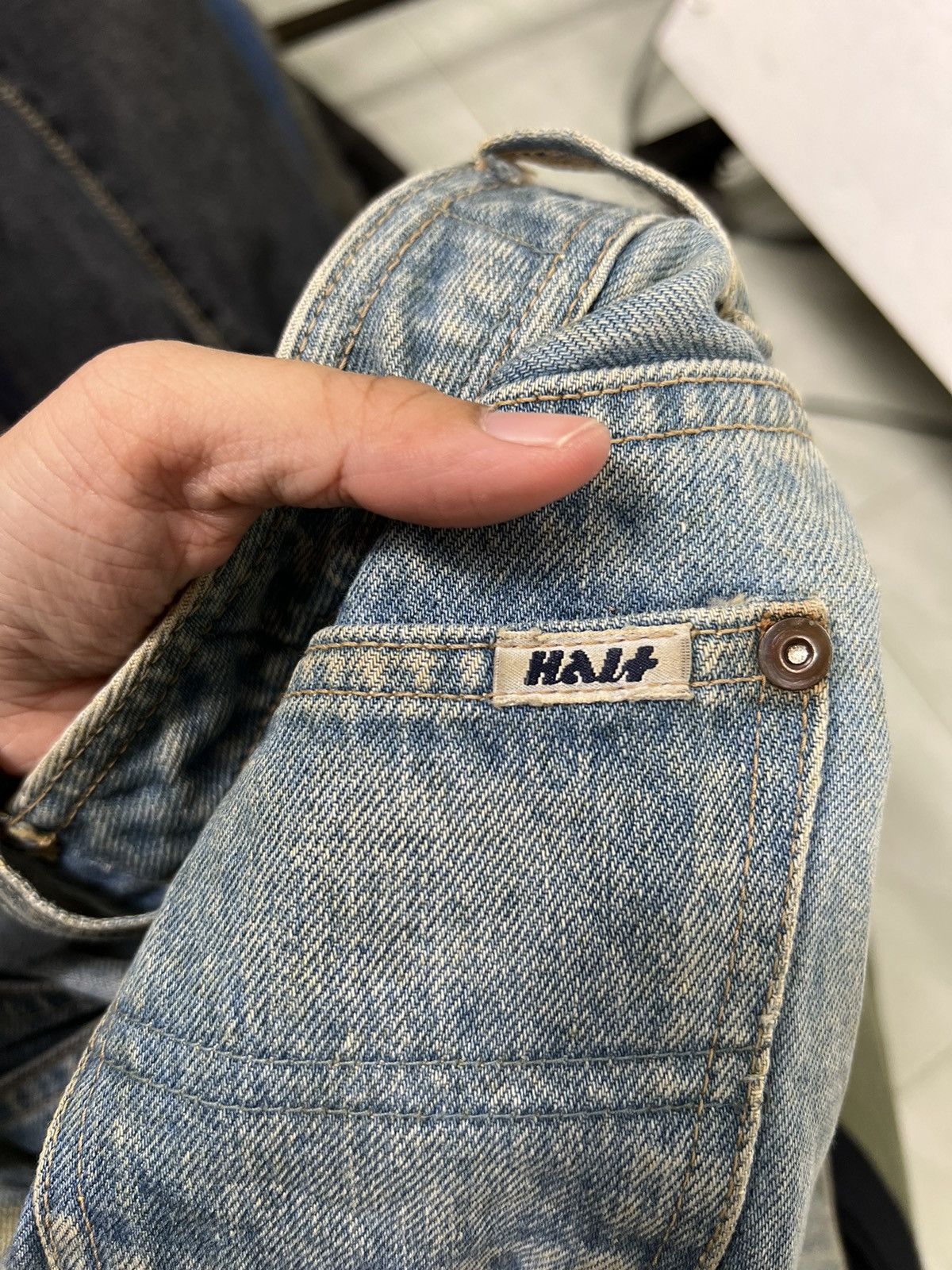 Hai Sporting Gear 🔥 HAI ISSEY MIYAKE DENIM SKIRTS Size 26" / US 2 / IT 38 - 13 Thumbnail