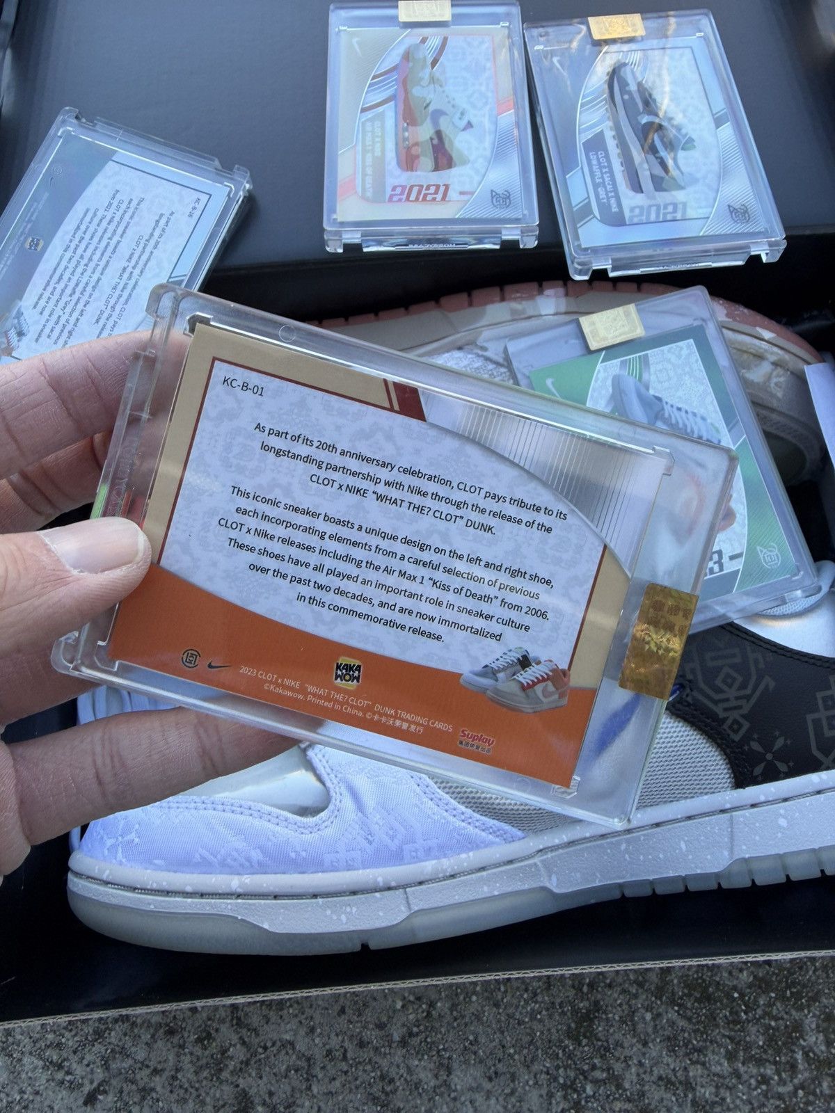 CLOT × Nike RARE Friends and Family Nike Clot What the Dunk Size US 10 / EU 43 - 6 Thumbnail