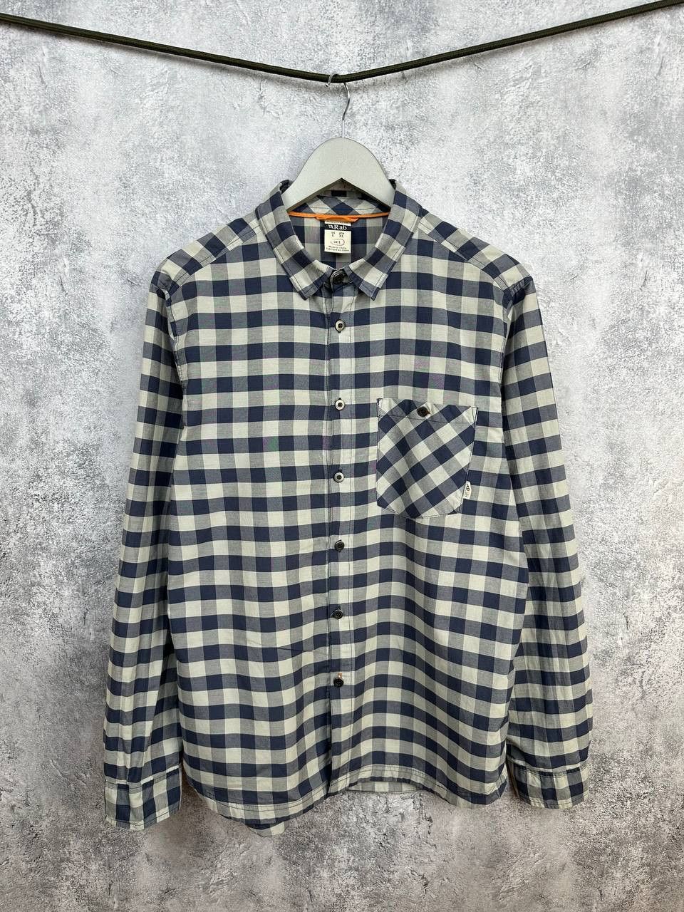 Rab Rab Maverick Shirt Check Plaid Button Up Long Sleeve QCA-64 Size US L / EU 52-54 / 3 - 1 Thumbnail