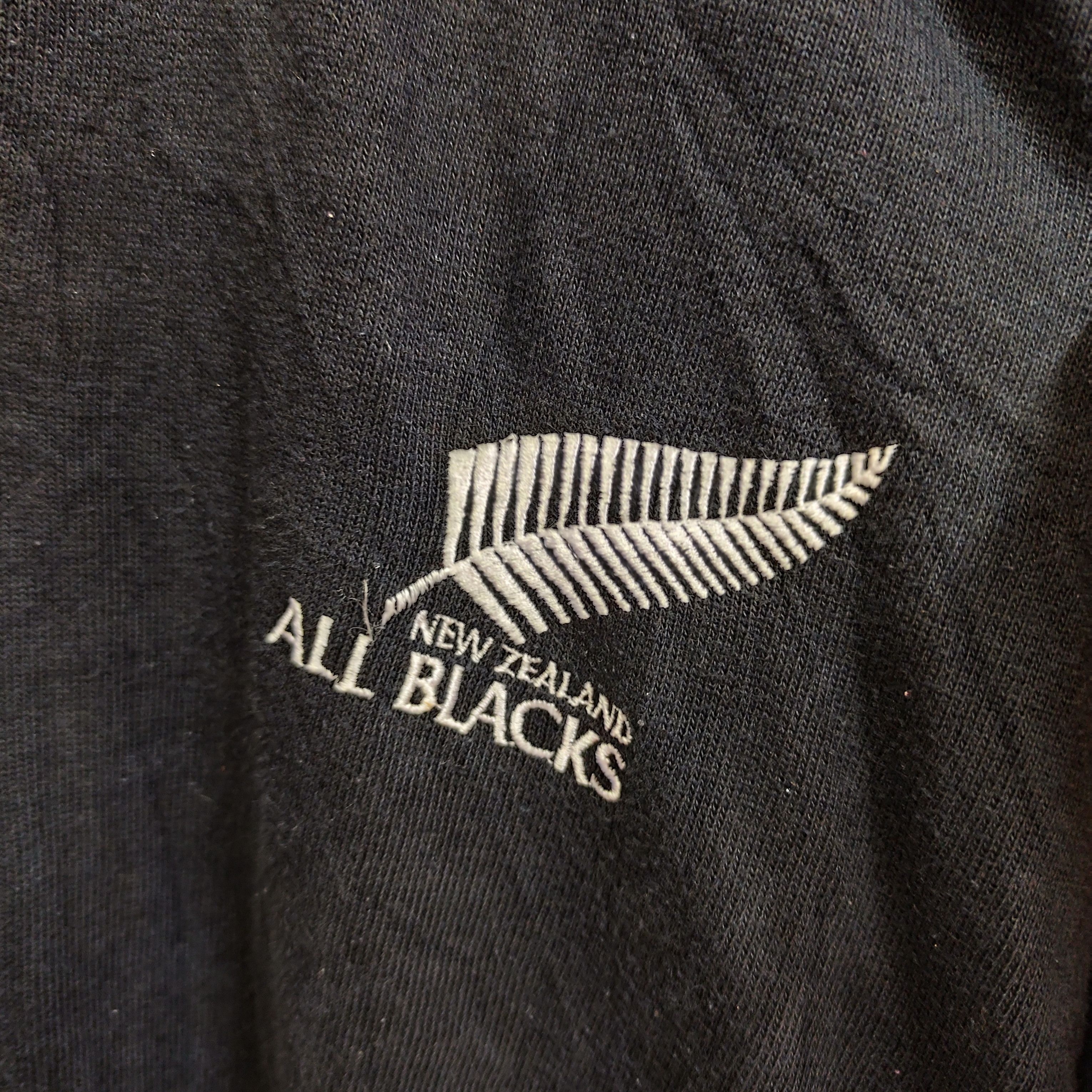 All Blacks × Canterbury of New Zealand × Vintage 🇳🇿VTG CANTERBURY MADE IN NEW ZEALAND ALL BLACK TEE Size US L / EU 52-54 / 3 - 7 Thumbnail