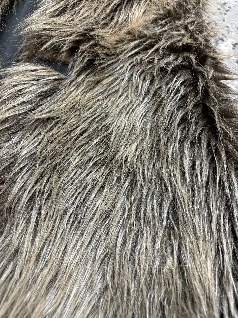 Japanese Brand × Vintage Vintage Y2K Faux Fur Avantgarde Vets Owns Style Archival Size US S / EU 44-46 / 1 - 4 Thumbnail