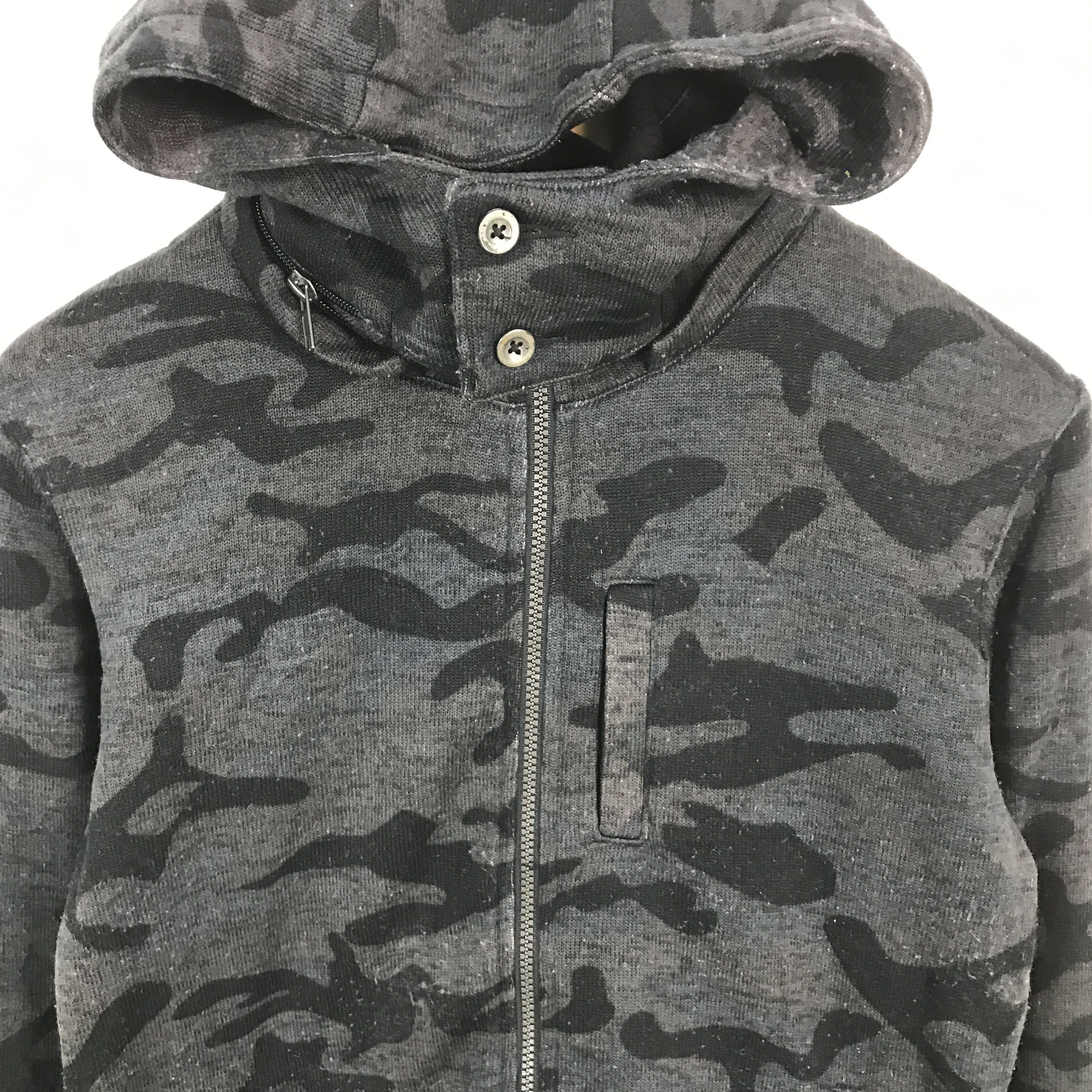 In The Attic × Japanese Brand in the attic Japan Camo Hoodie zipper jacket Size US L / EU 52-54 / 3 - 3 Thumbnail