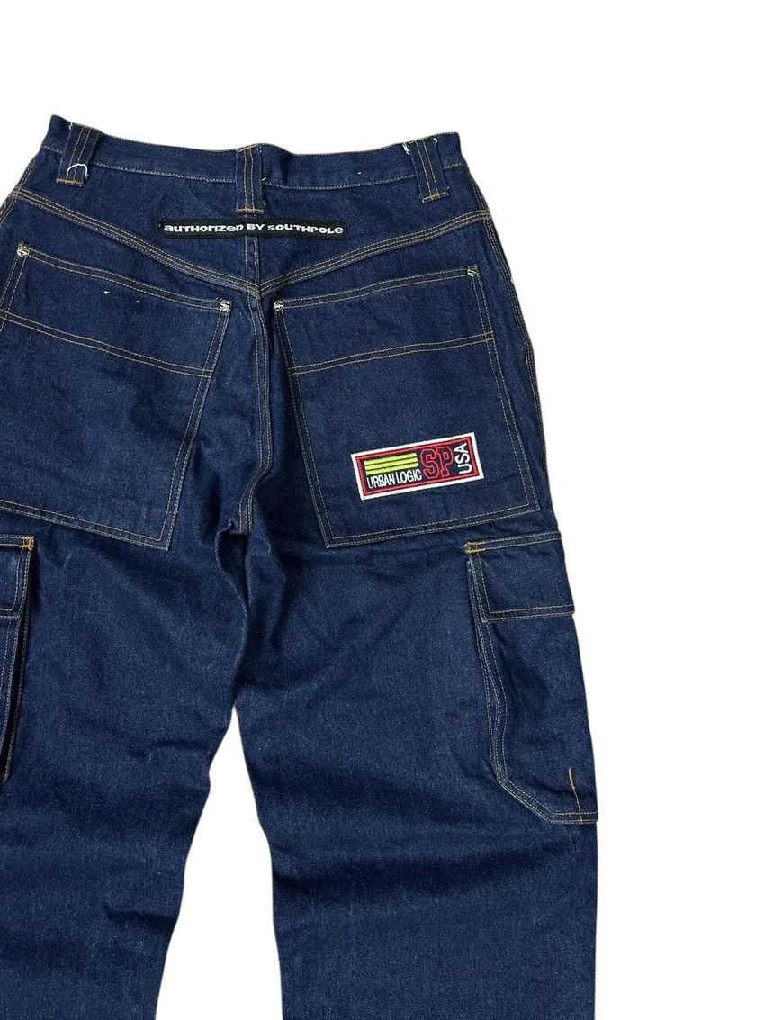Rap Tees × Southpole × Vintage Vintage SouthPole Rap Baggy Y2K Jeans Size US 33 - 5 Thumbnail